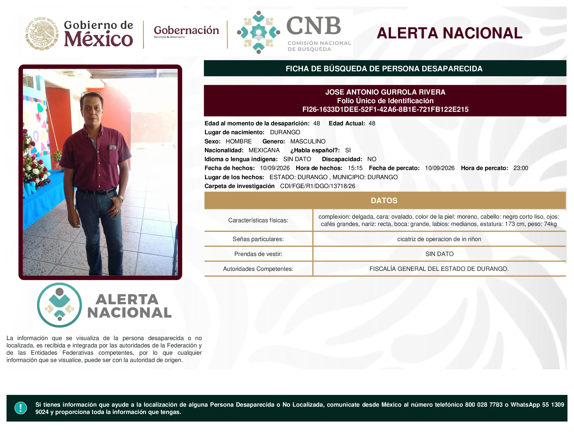 Jose Antonio Gurrola Rivera