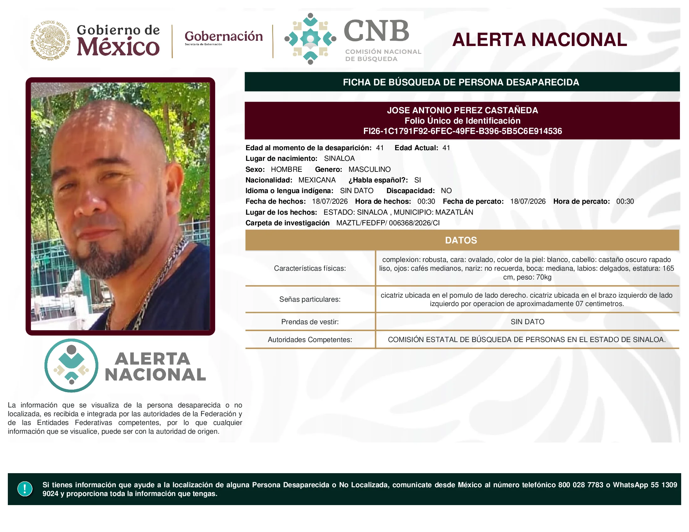 Jose Antonio Perez Castañeda