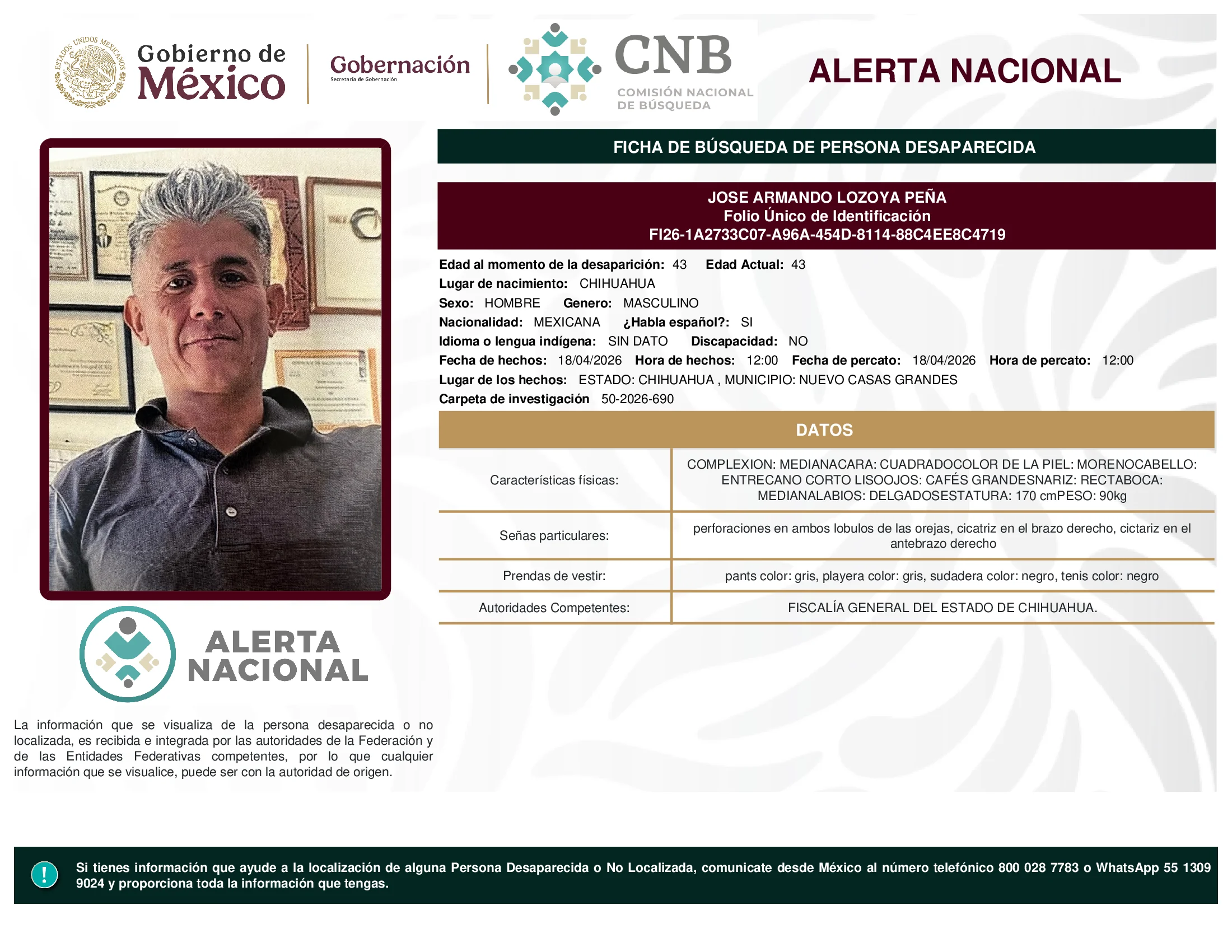 Jose Armando Lozoya Peña