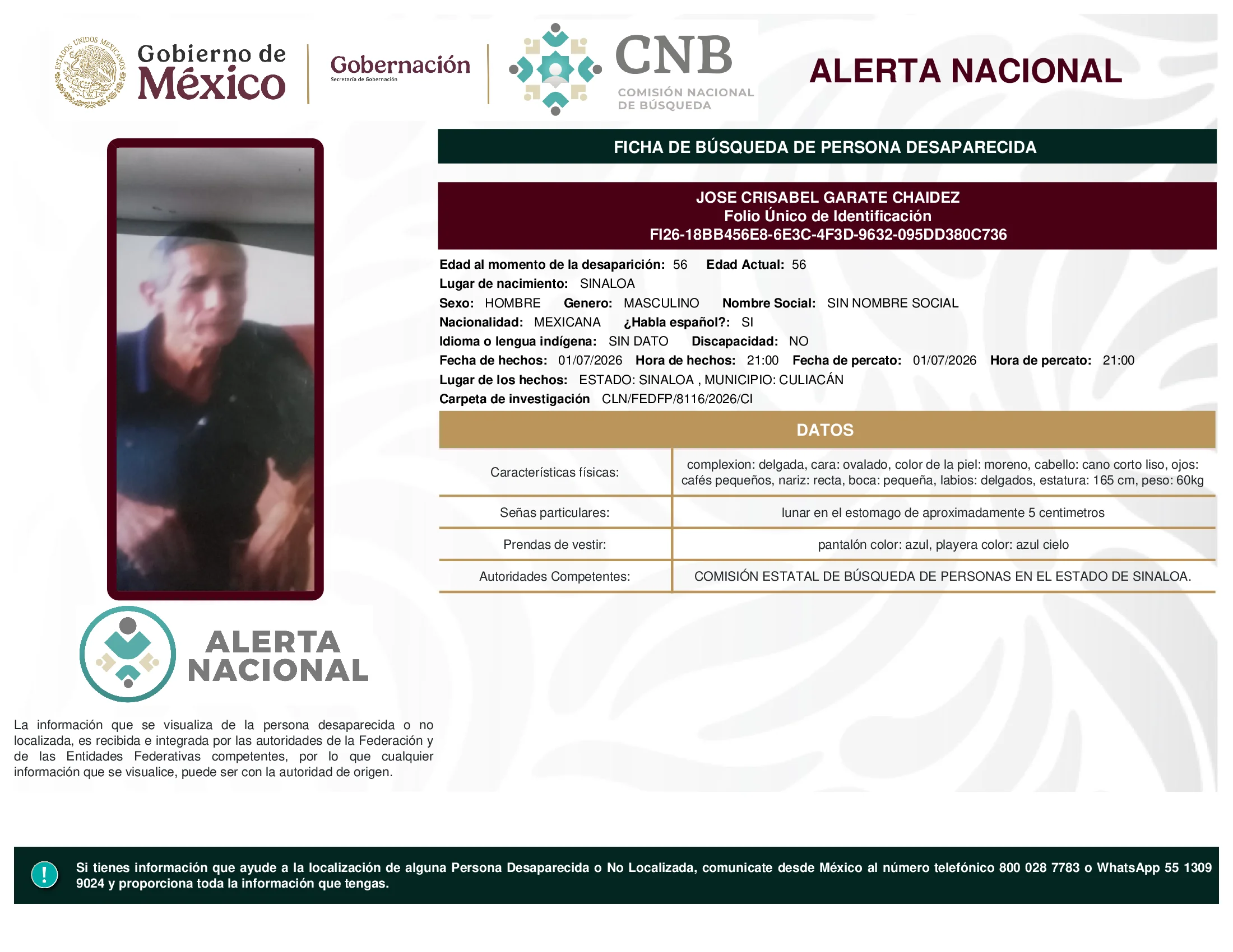 Jose Crisabel Garate Chaidez