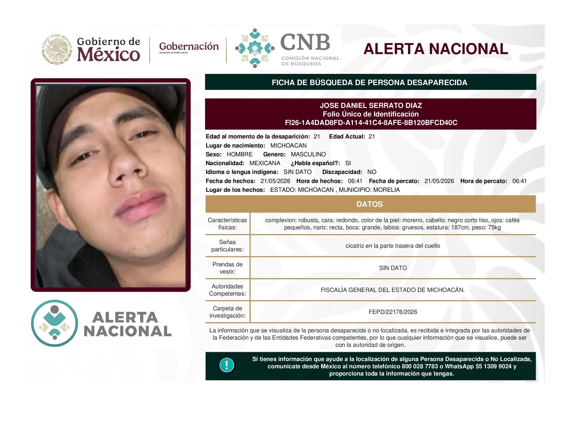 Jose Daniel Serrato Diaz