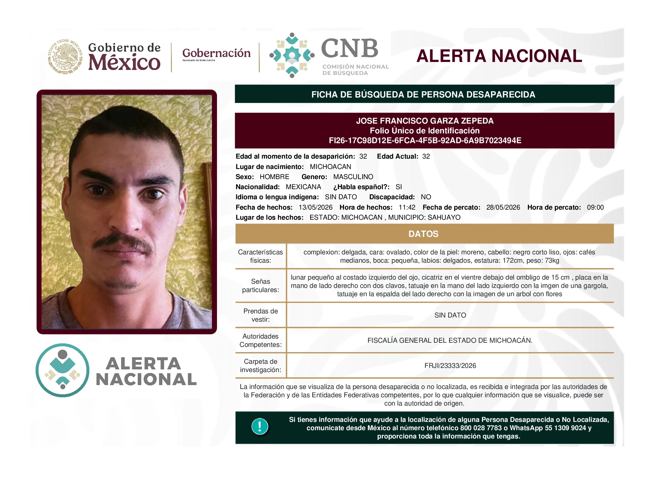 Jose Francisco Garza Zepeda