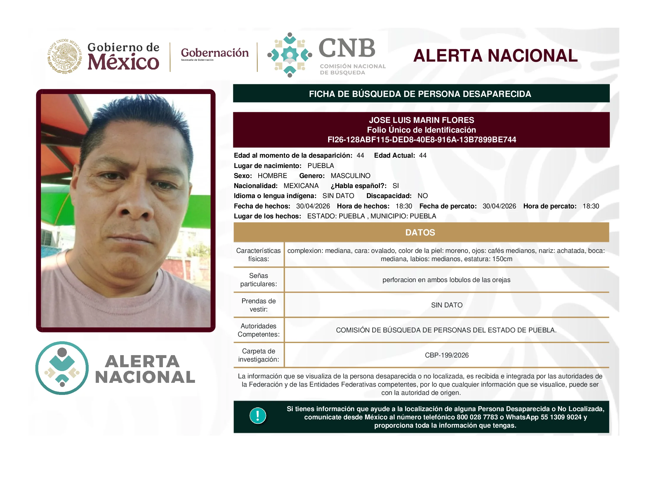 Jose Luis Marin Flores