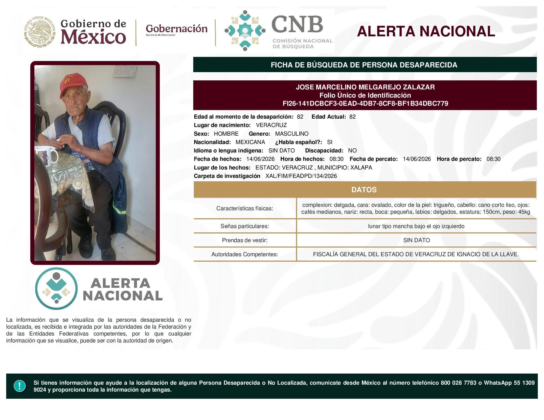 Jose Marcelino Melgarejo Zalazar