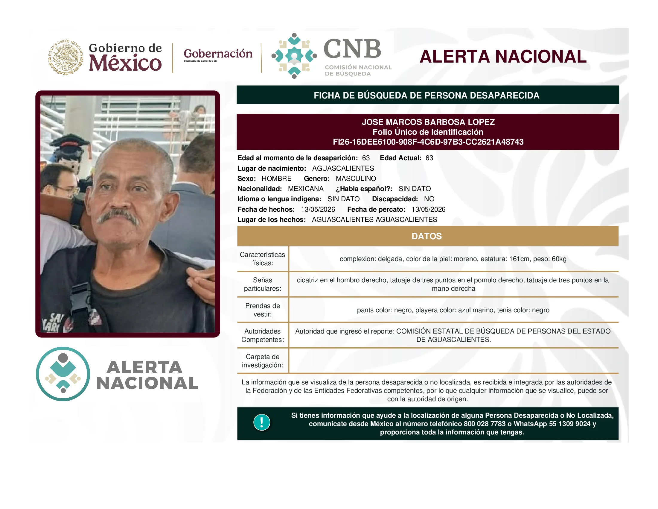 Jose Marcos Barbosa Lopez
