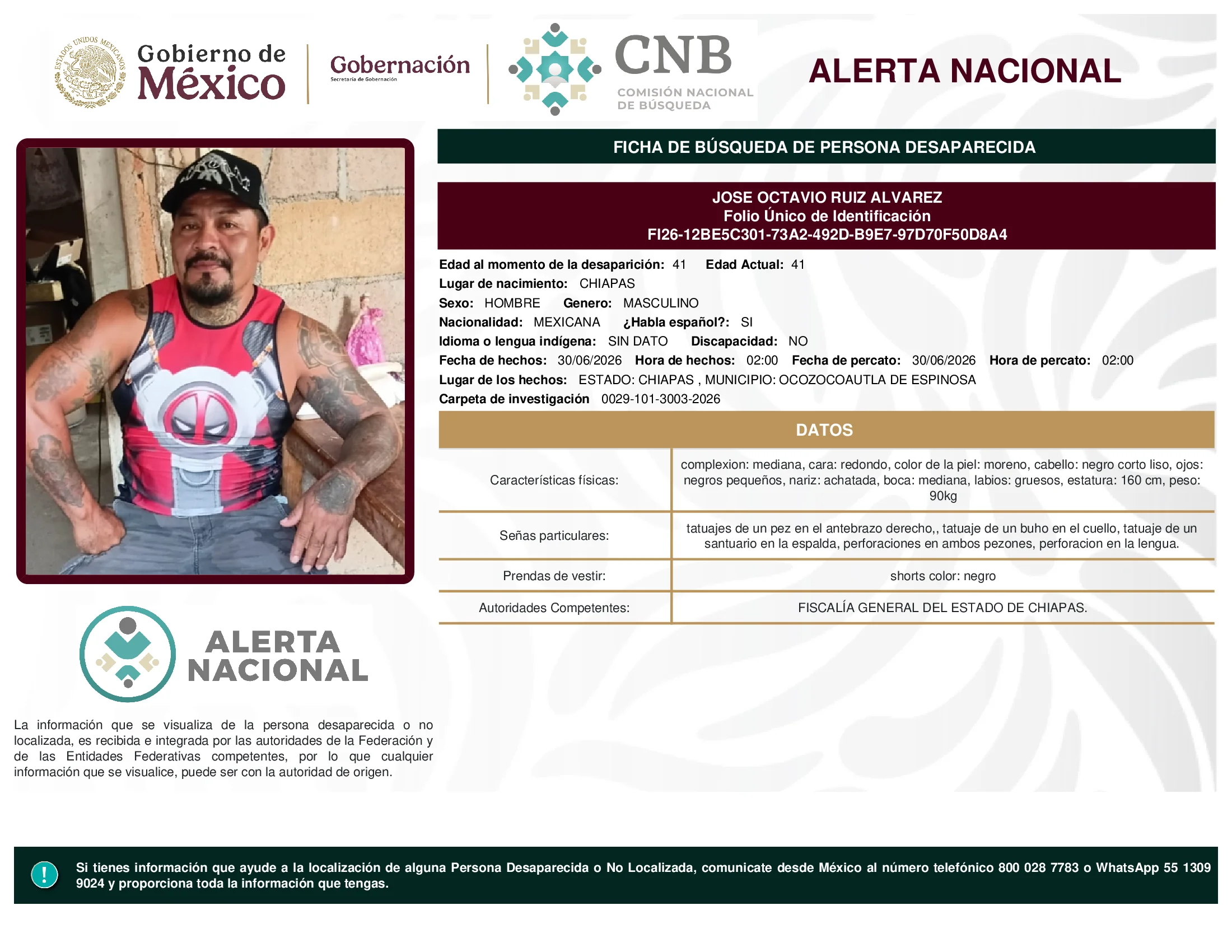 Jose Octavio Ruiz Alvarez