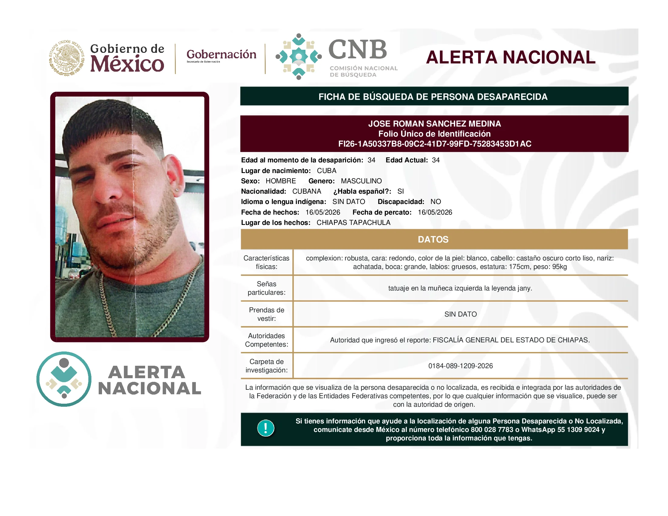 Jose Roman Sanchez Medina