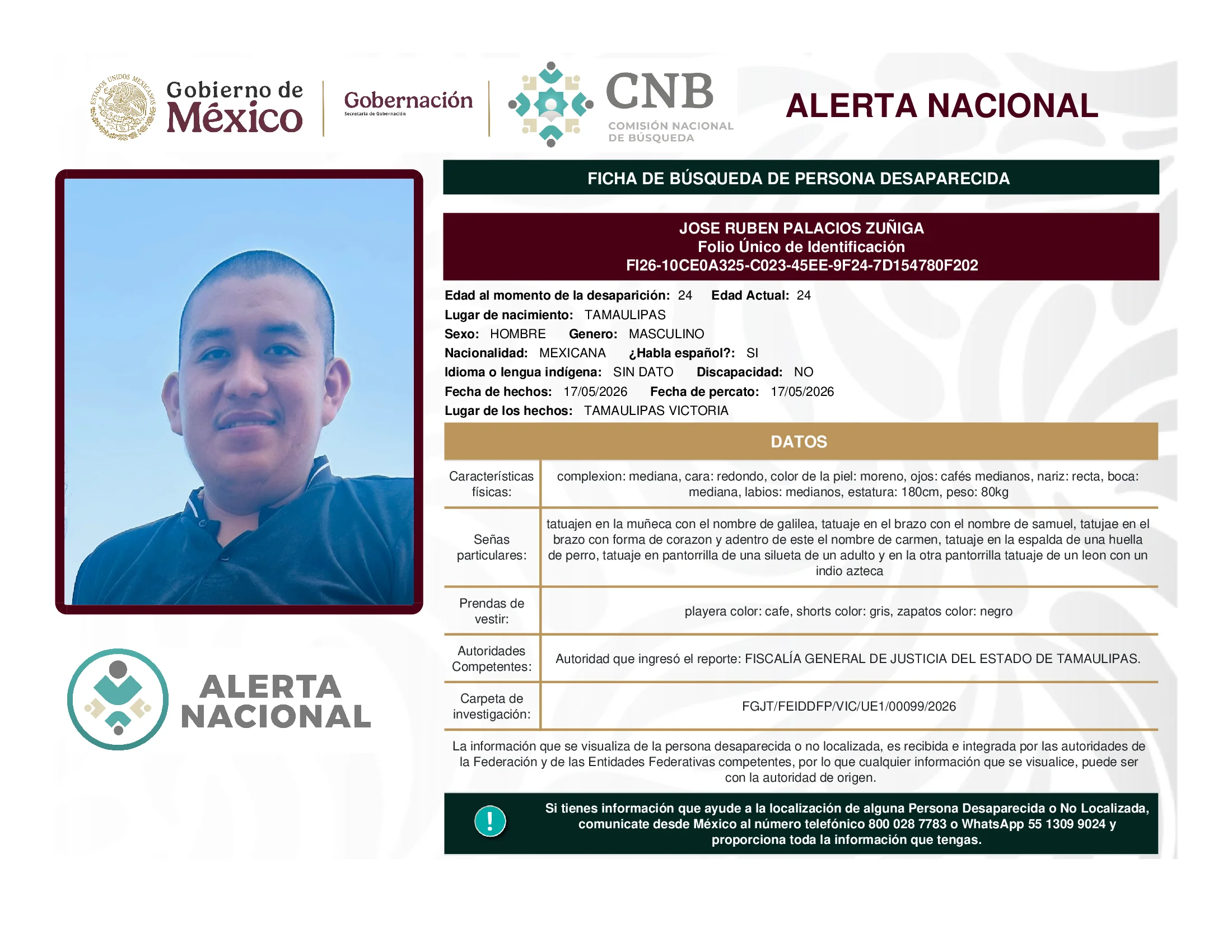 Jose Ruben Palacios Zuñiga