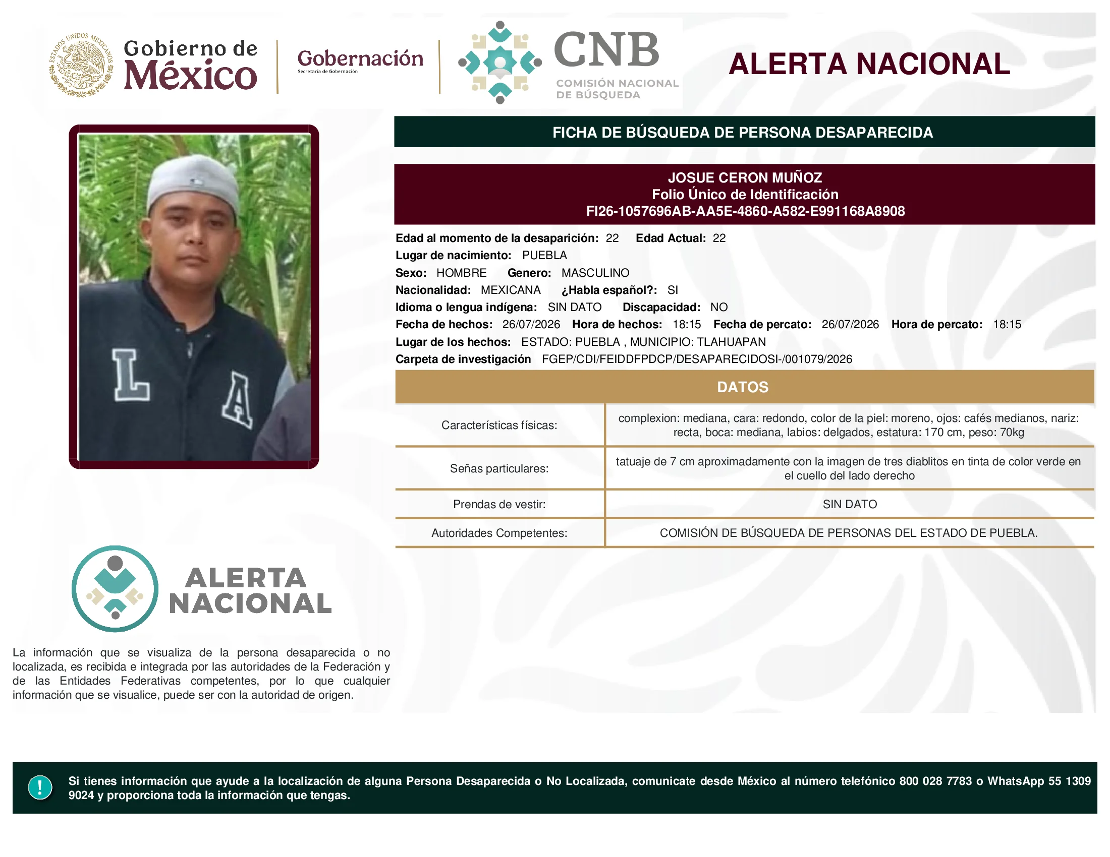 Josue Ceron Muñoz