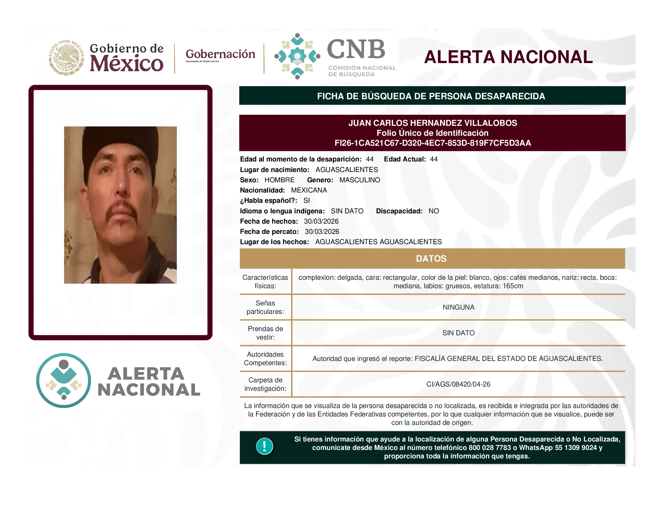 Juan Carlos Hernandez Villalobos
