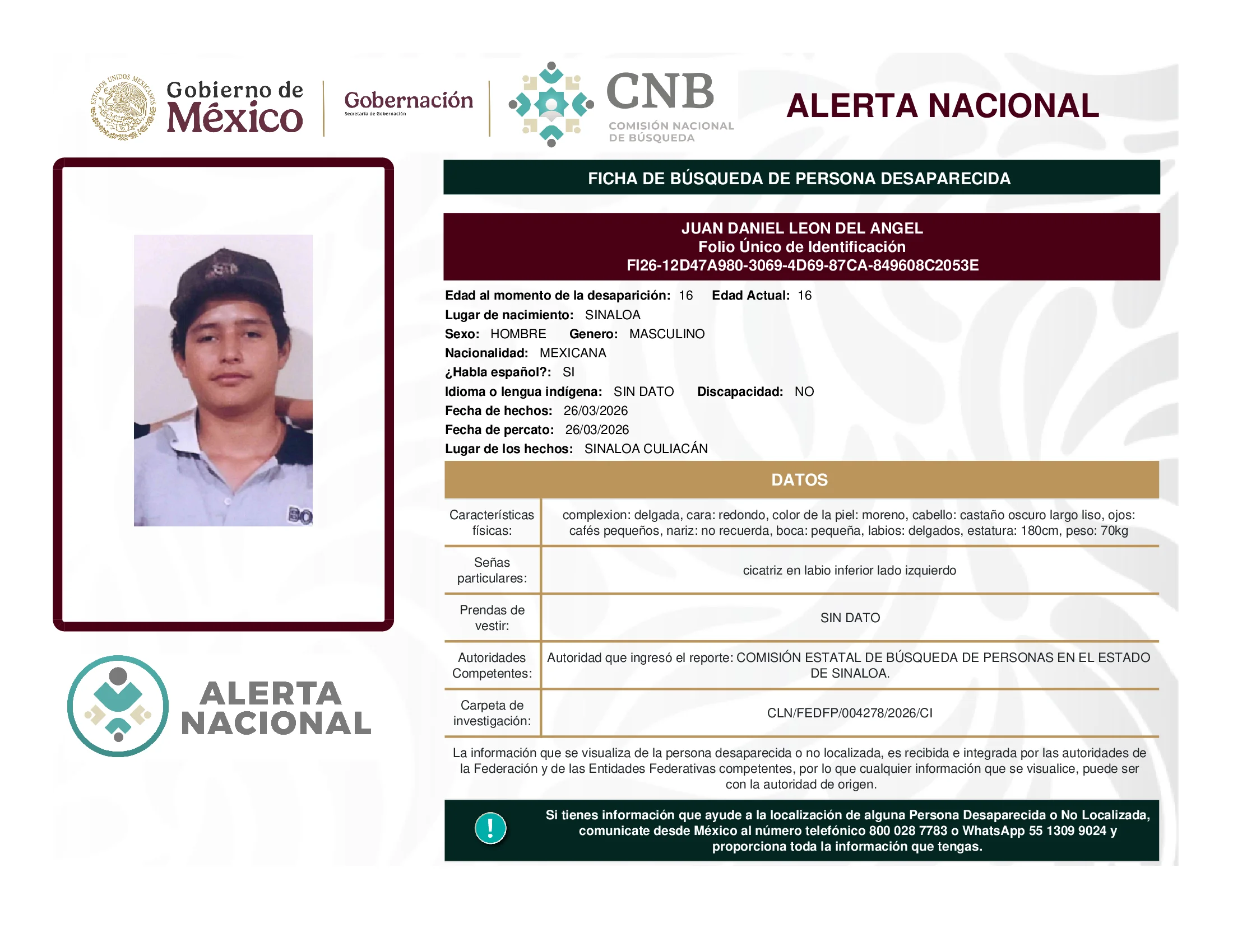 Juan Daniel Leon Del Angel