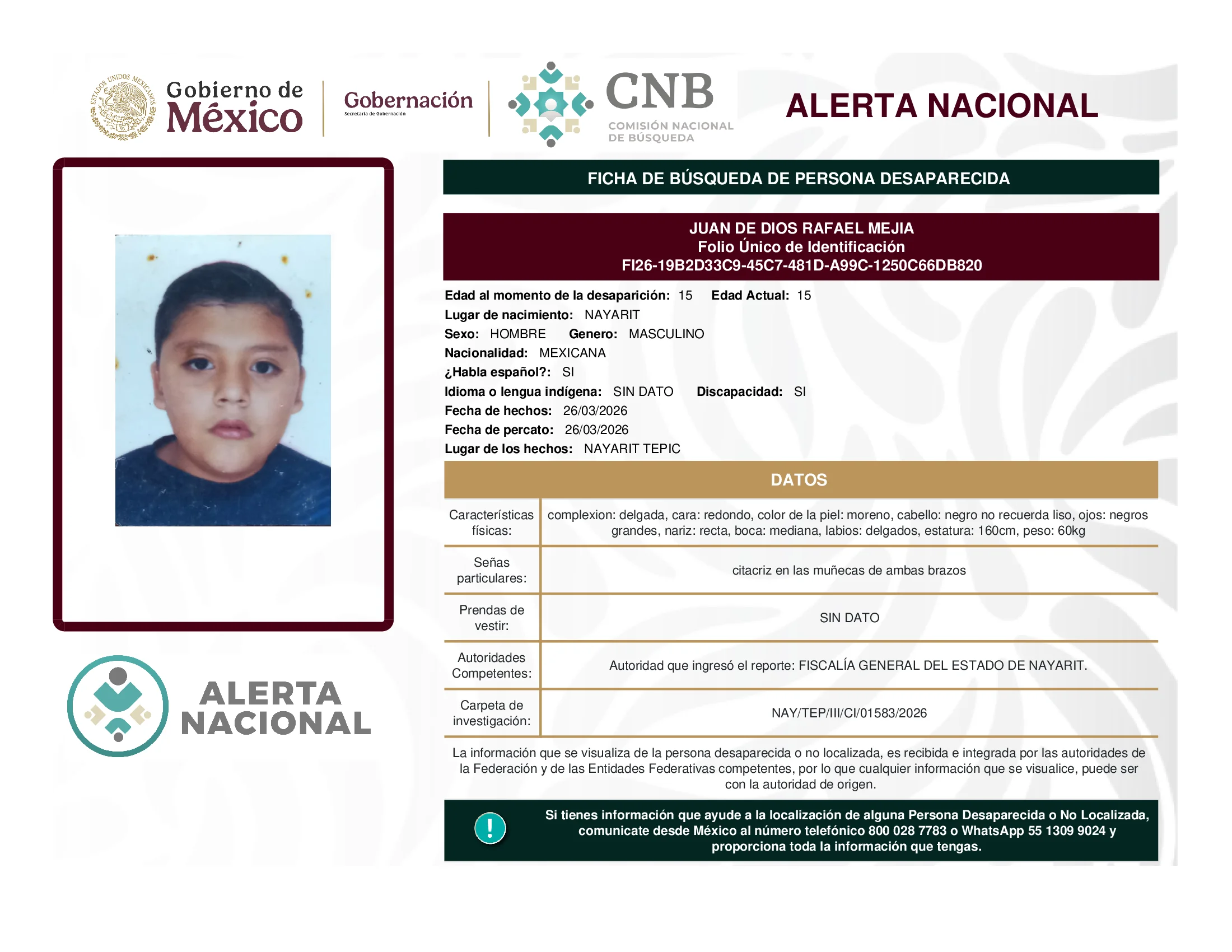 Juan De Dios Rafael Mejia