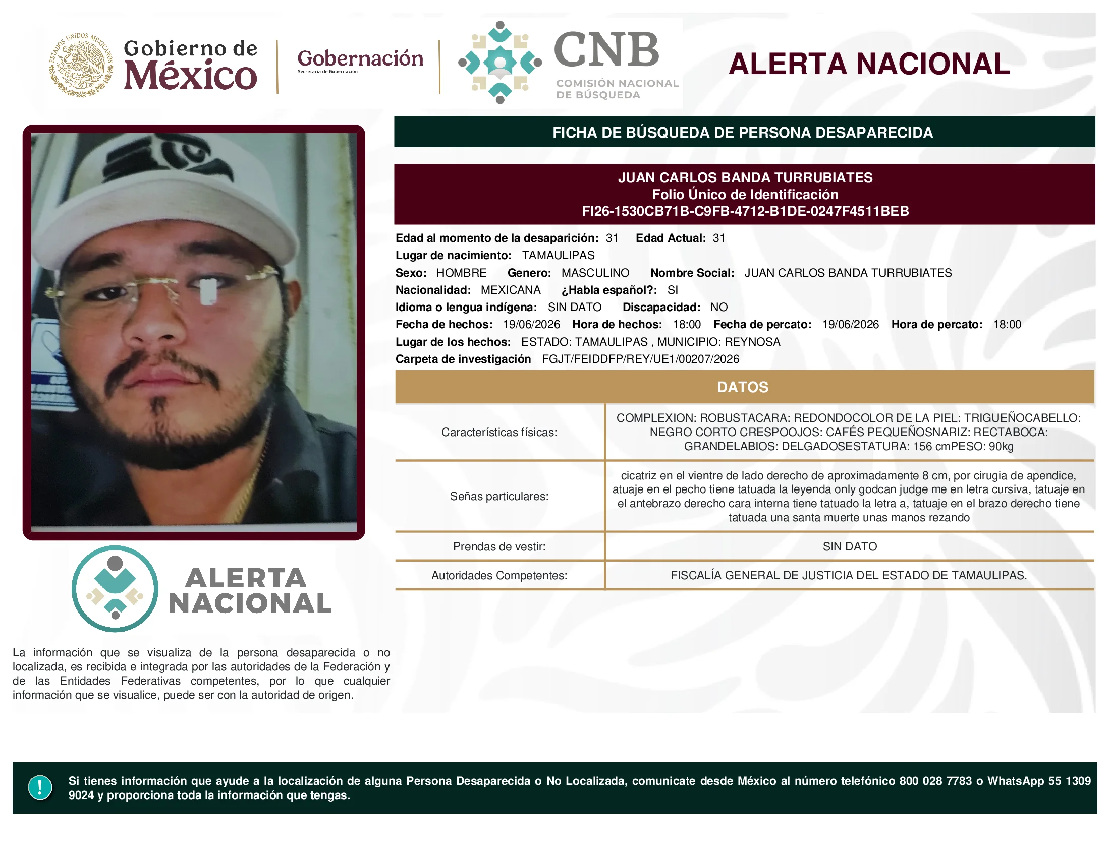 Juan Carlos Banda Turrubiates