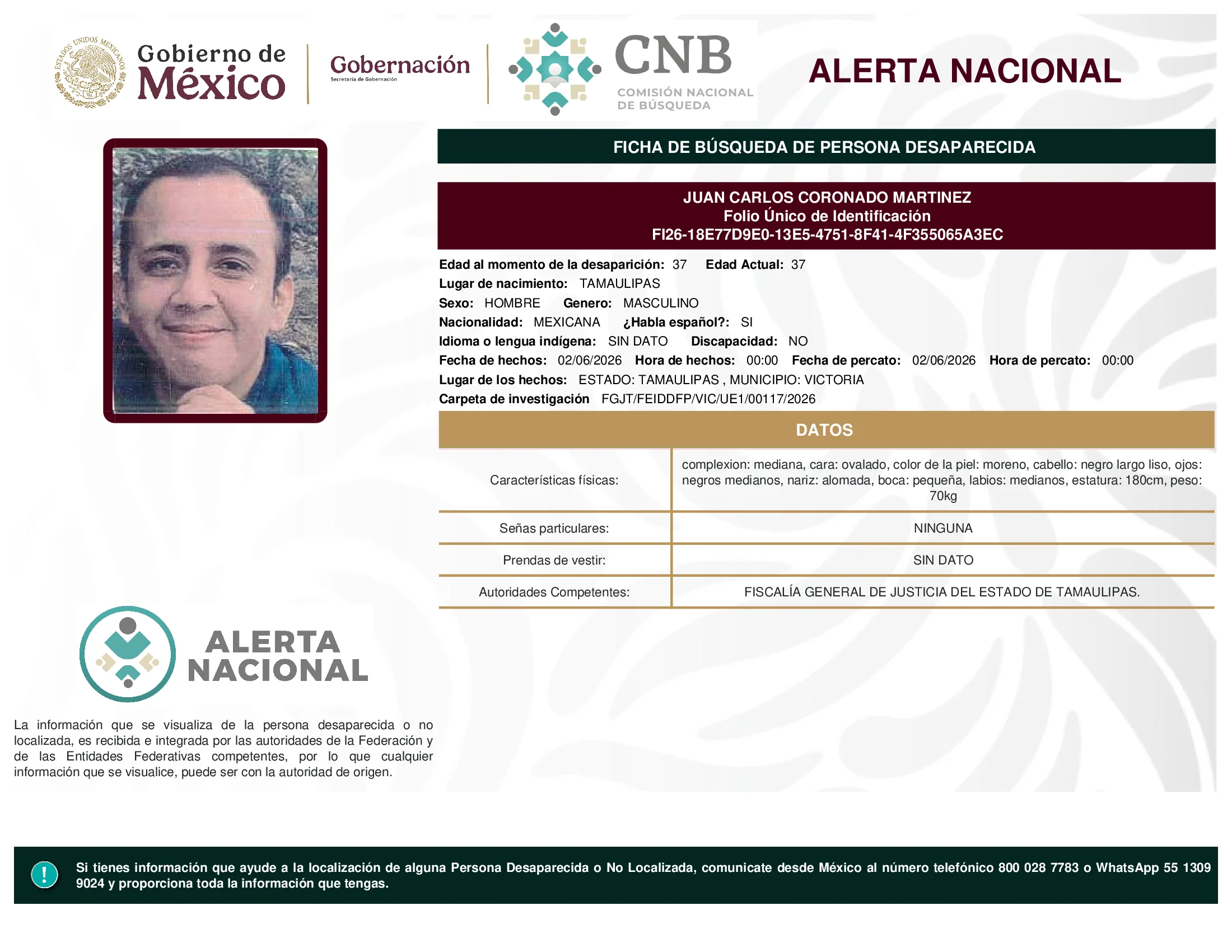 Juan Carlos Coronado Martinez