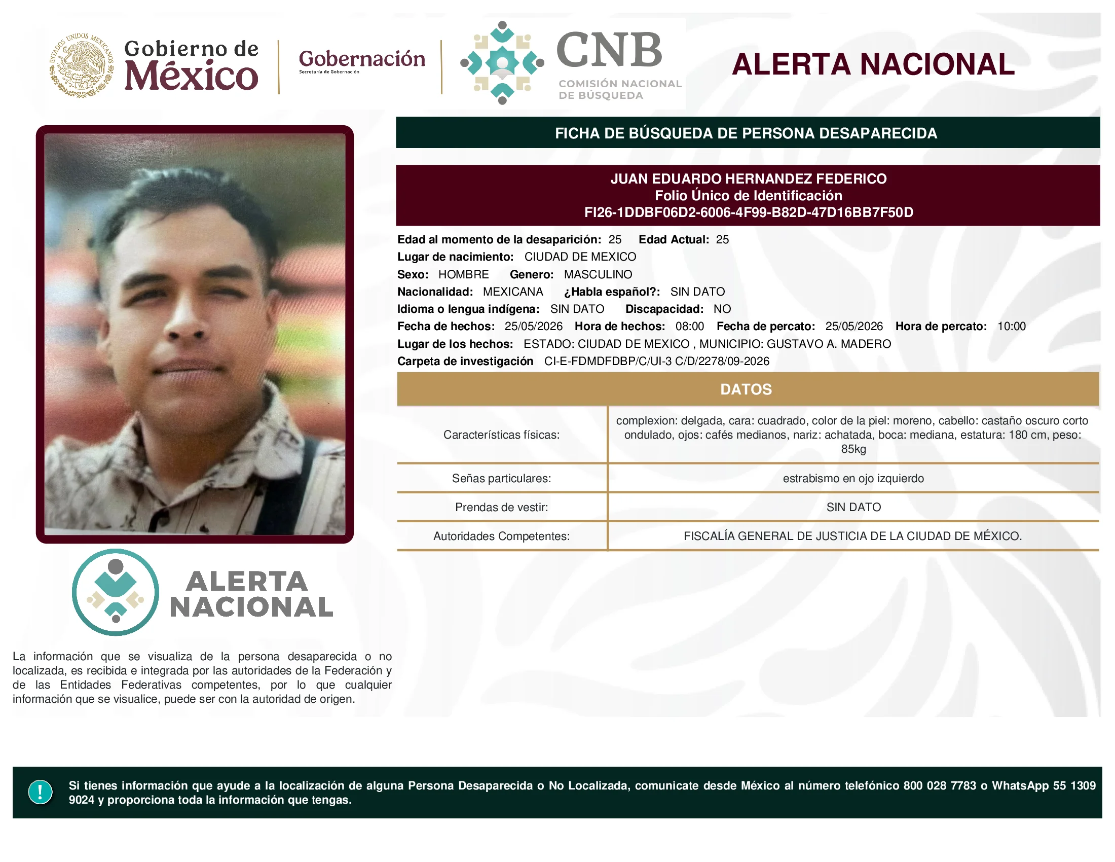 Juan Eduardo Hernandez Federico