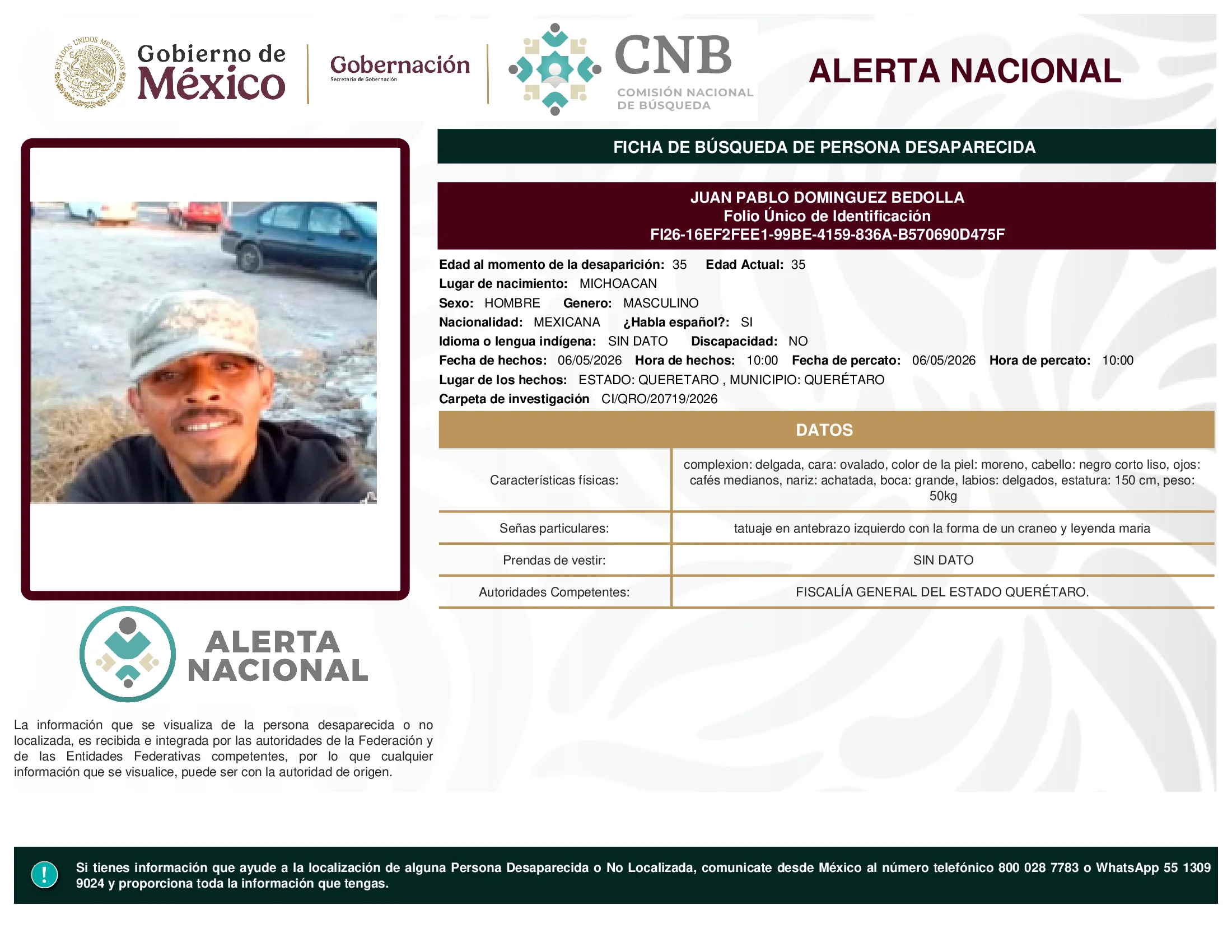 Juan Pablo Dominguez Bedolla