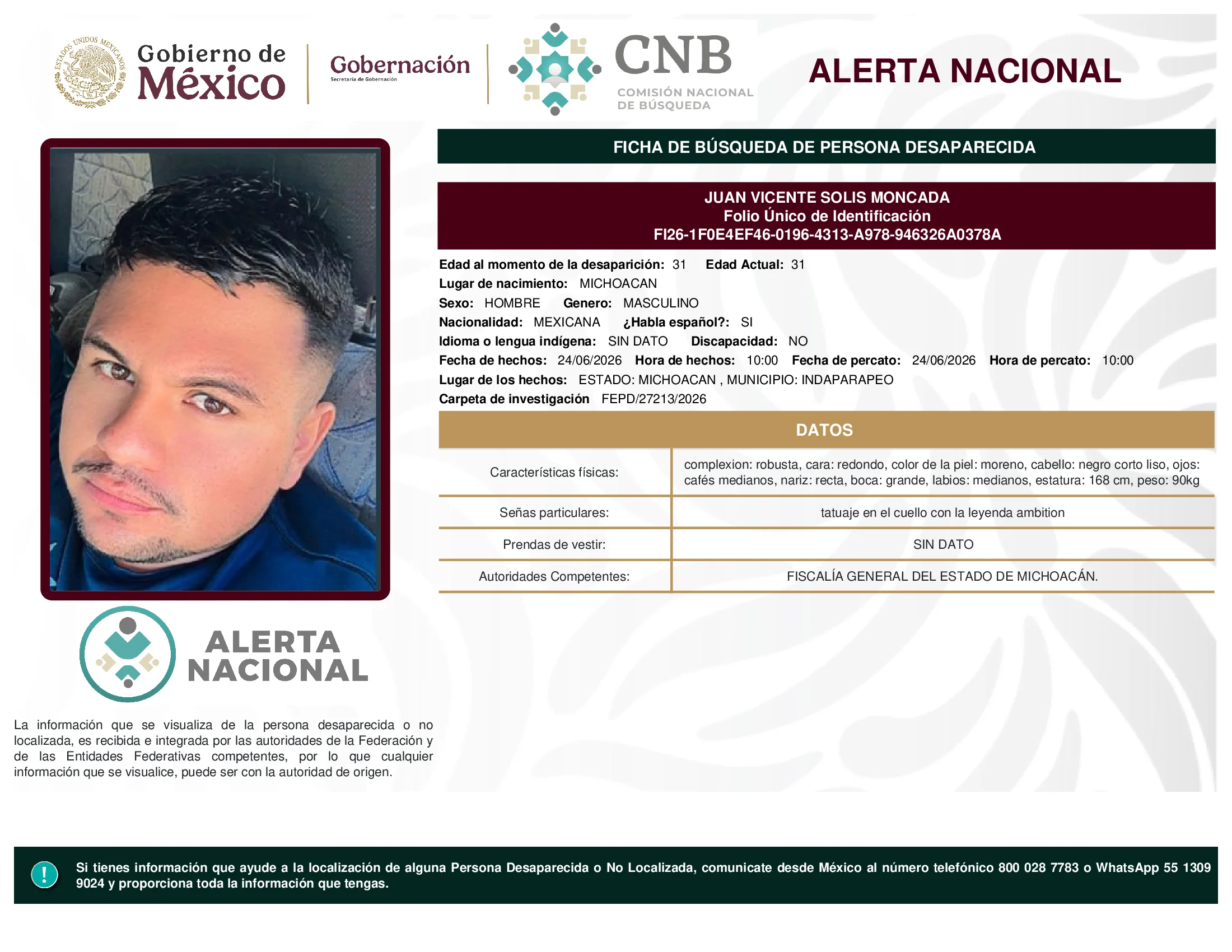 Juan Vicente Solis Moncada