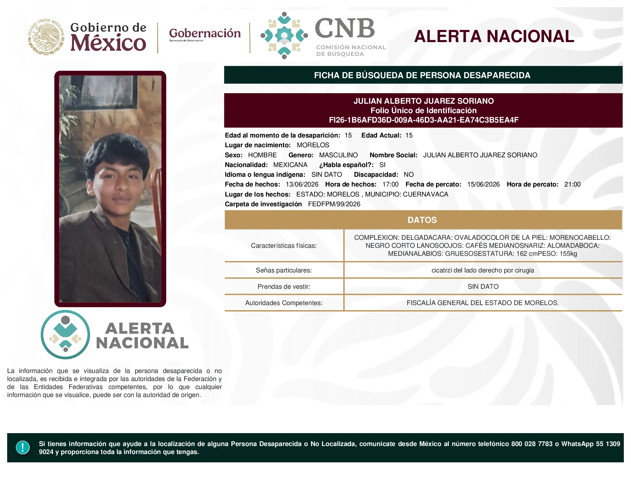 Julian Alberto Juarez Soriano