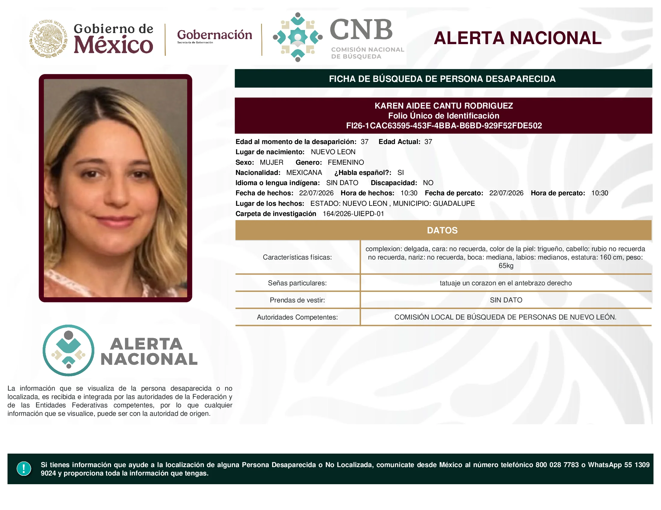 Karen Aidee Cantu Rodriguez