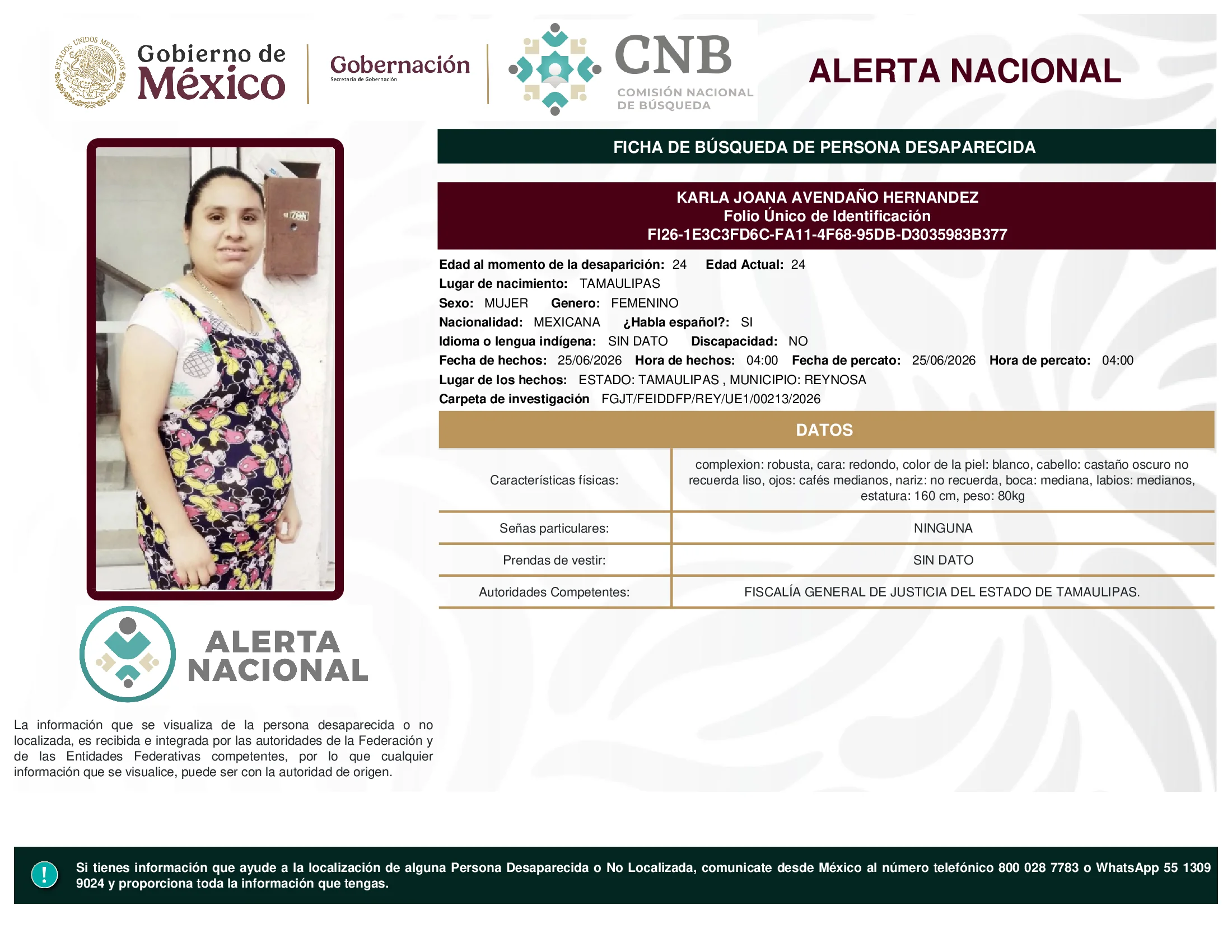 Karla Joana Avendaño Hernandez