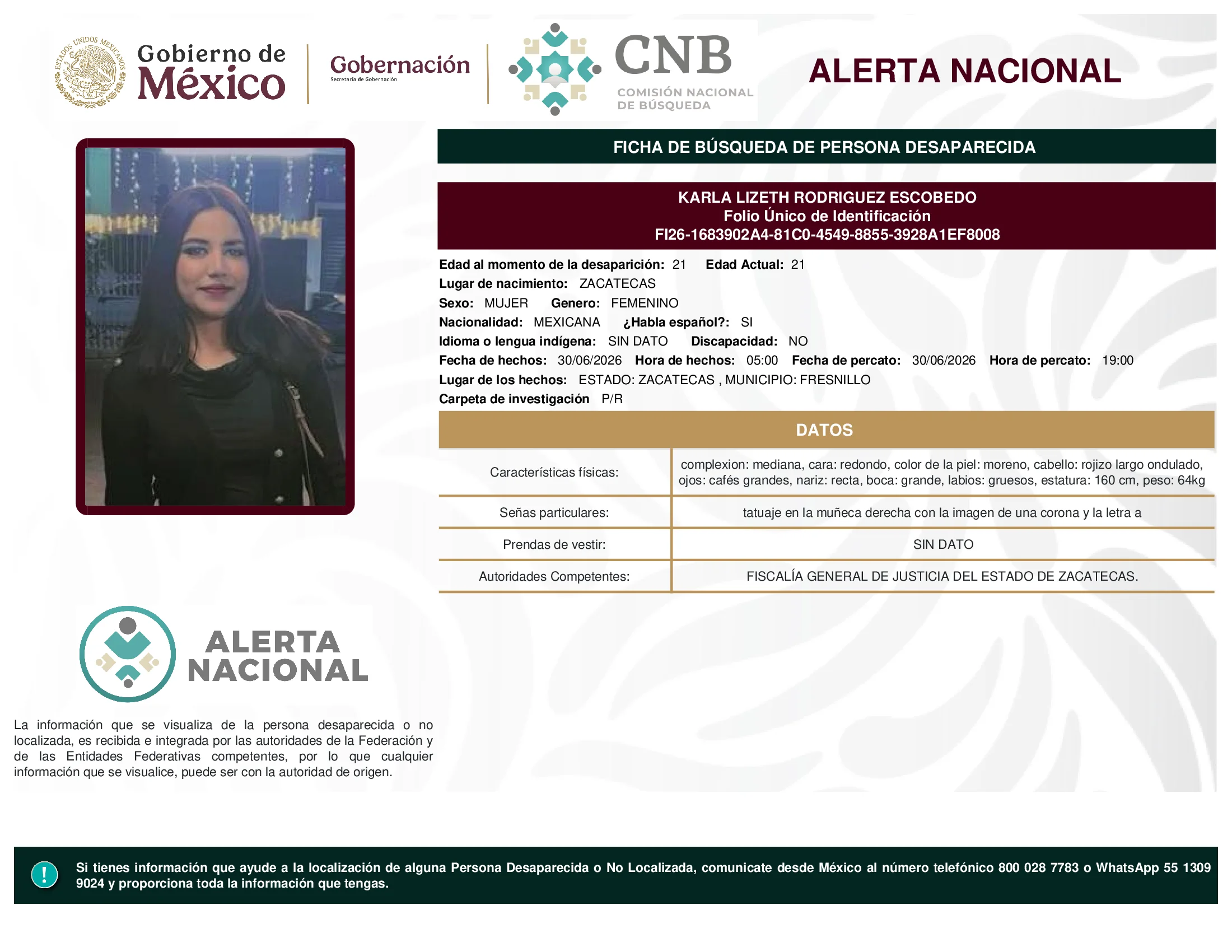 Karla Lizeth Rodriguez Escobedo