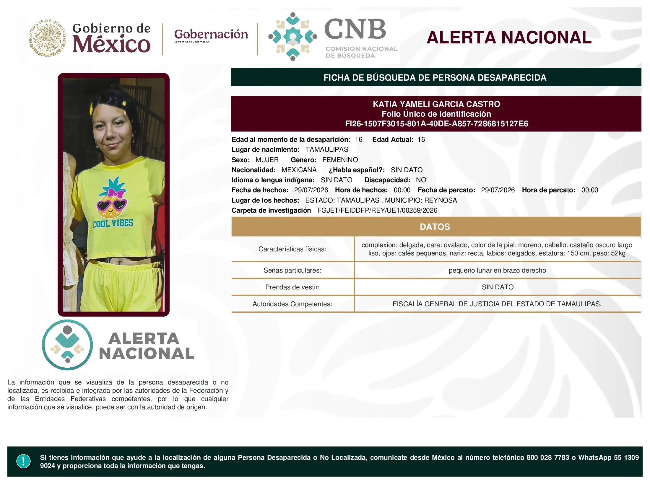 Katia Yameli Garcia Castro