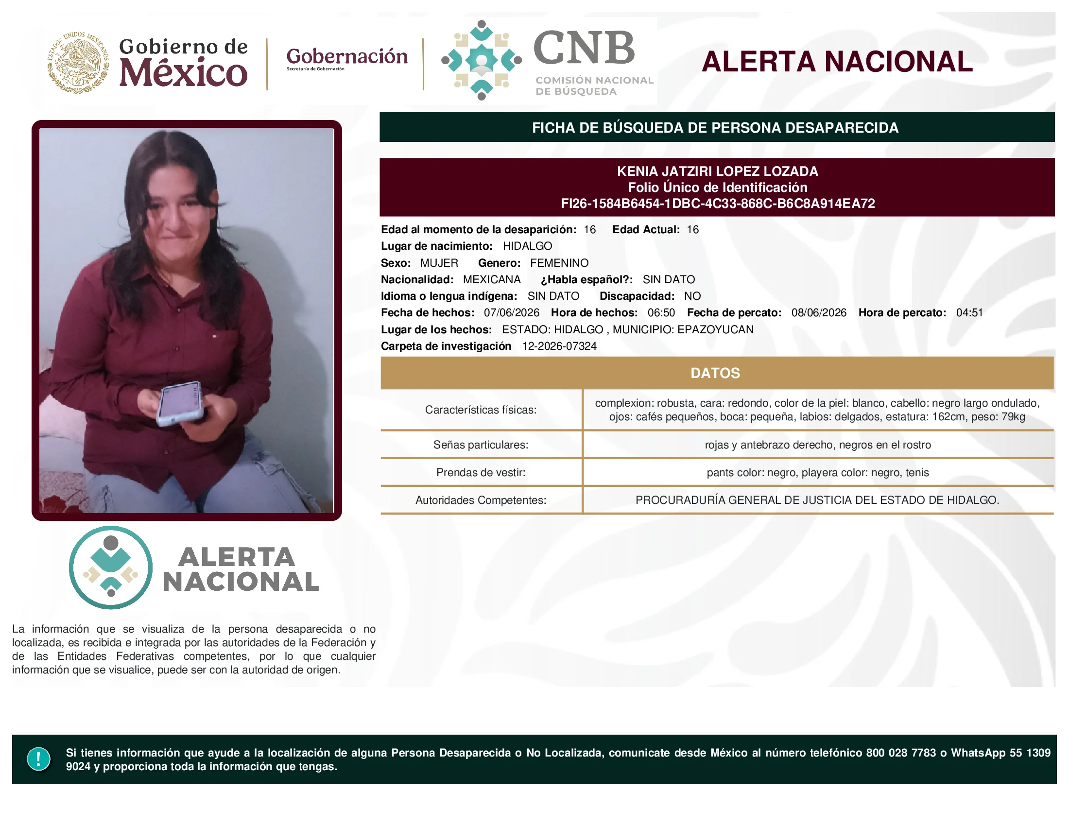 Kenia Jatziri Lopez Lozada