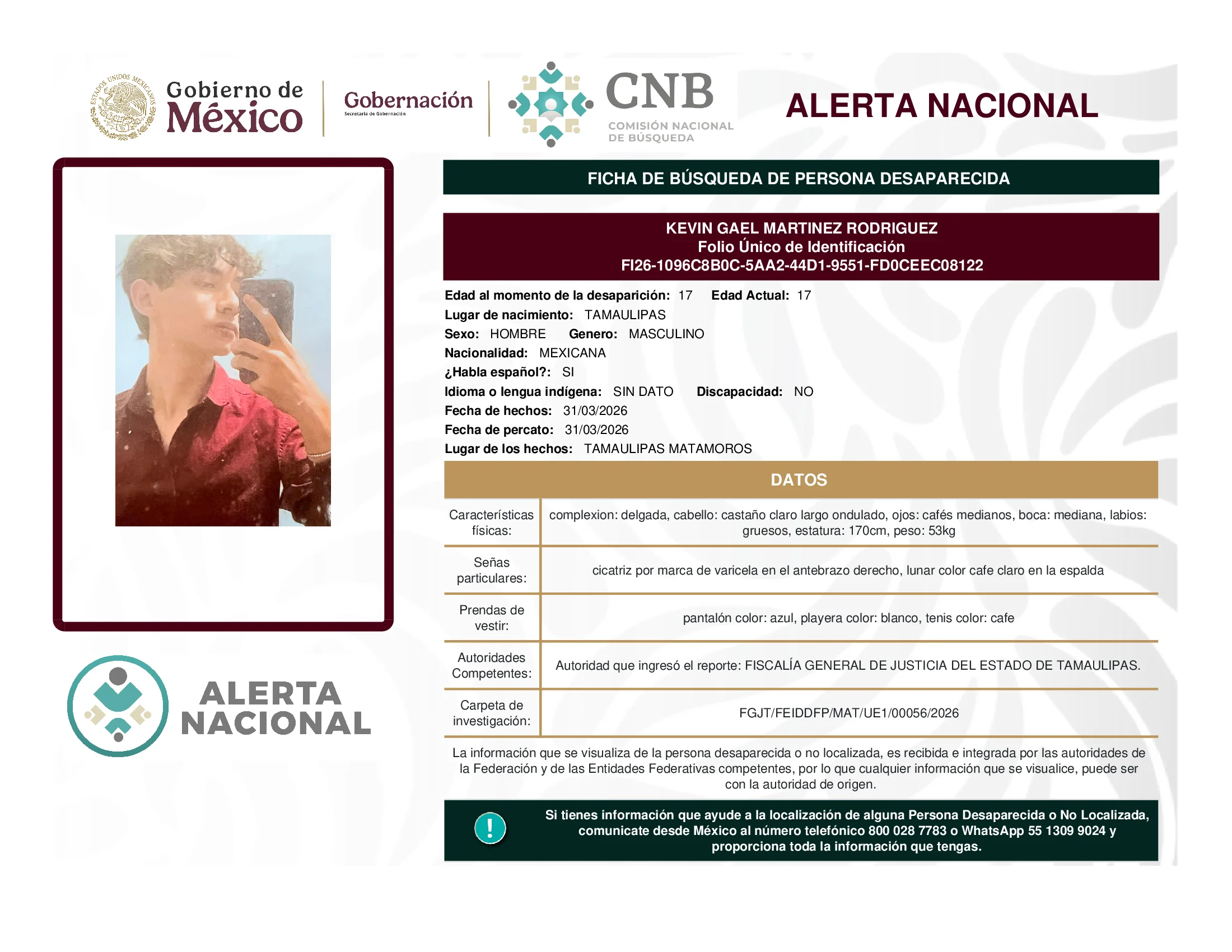 Kevin Gael Martinez Rodriguez