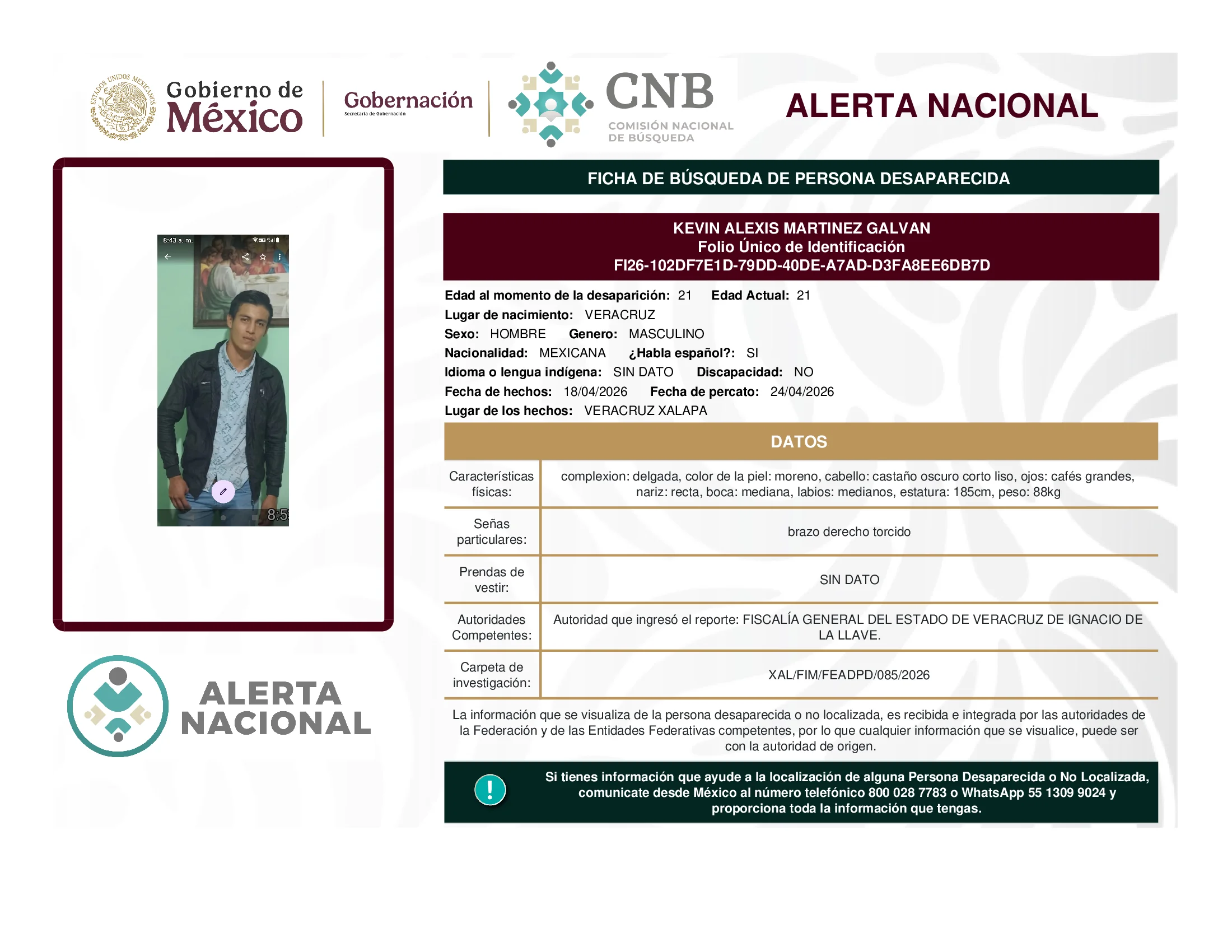Kevin Alexis Martinez Galvan