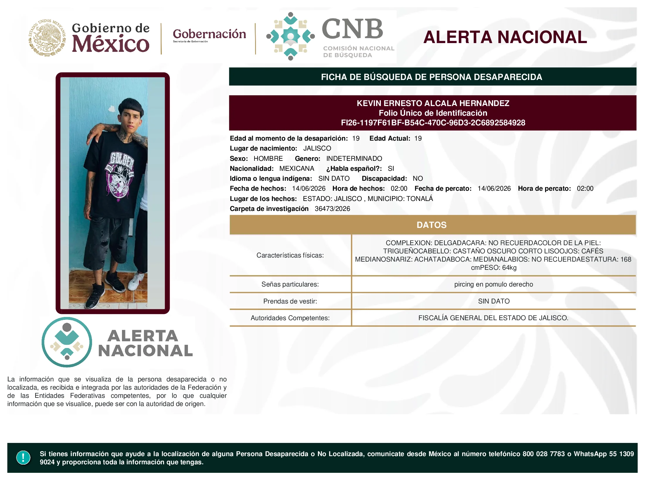 Kevin Ernesto Alcala Hernandez