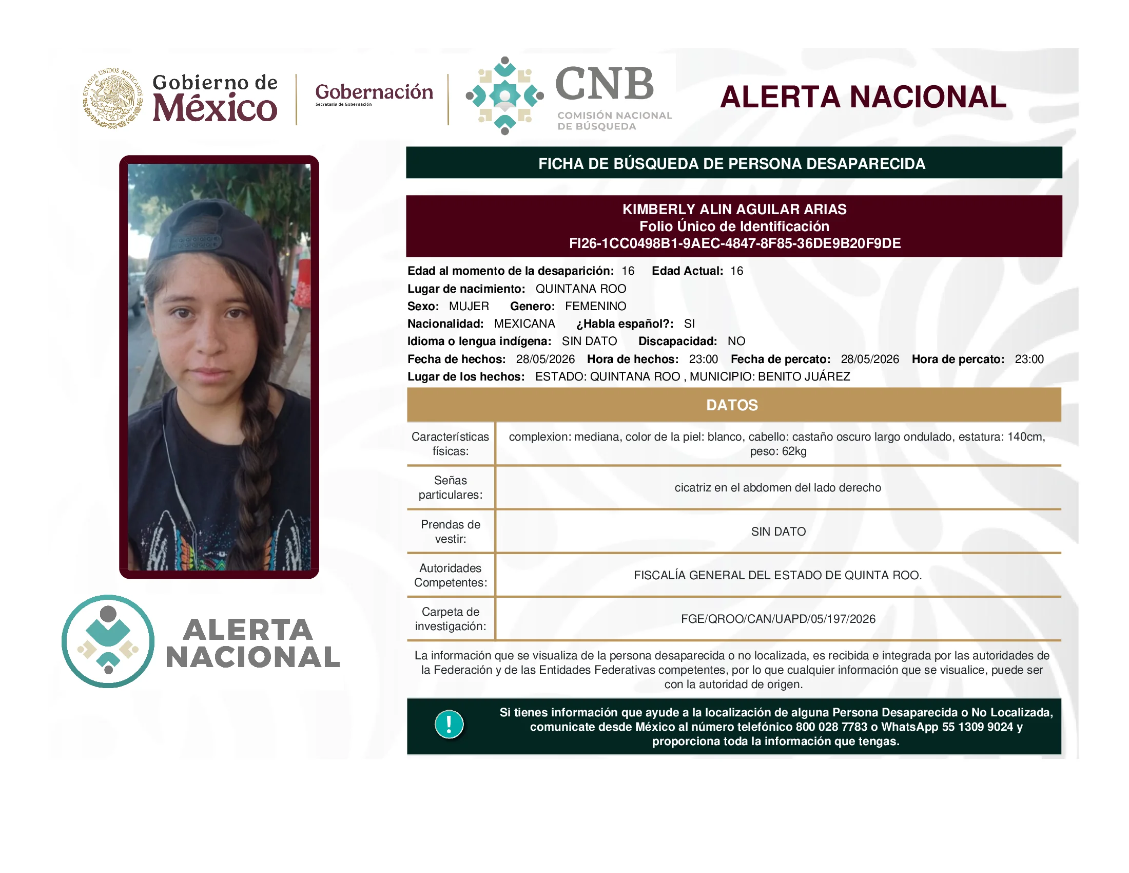 Kimberly Alin Aguilar Arias