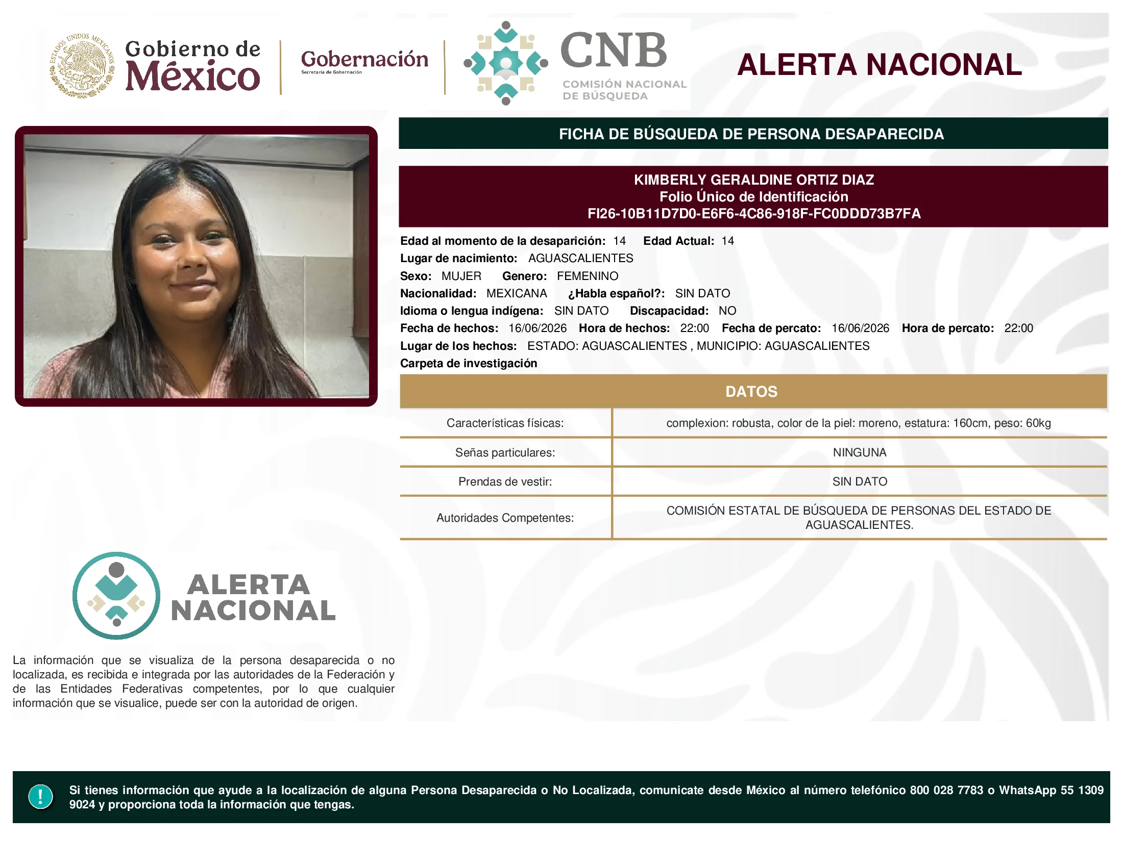 Kimberly Geraldine Ortiz Diaz