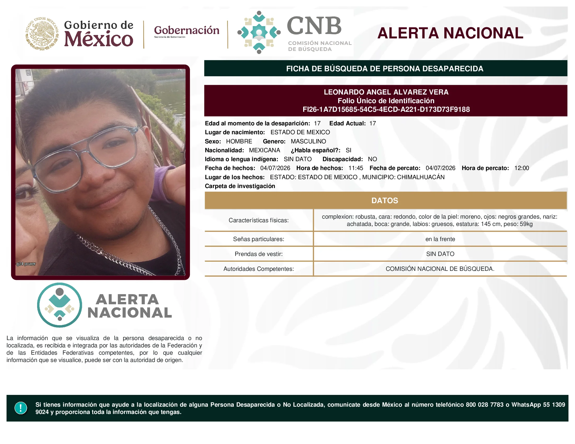 Leonardo Angel Alvarez Vera