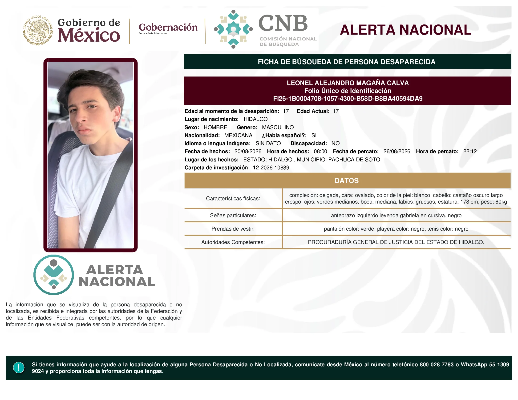 Leonel Alejandro Magaña Calva