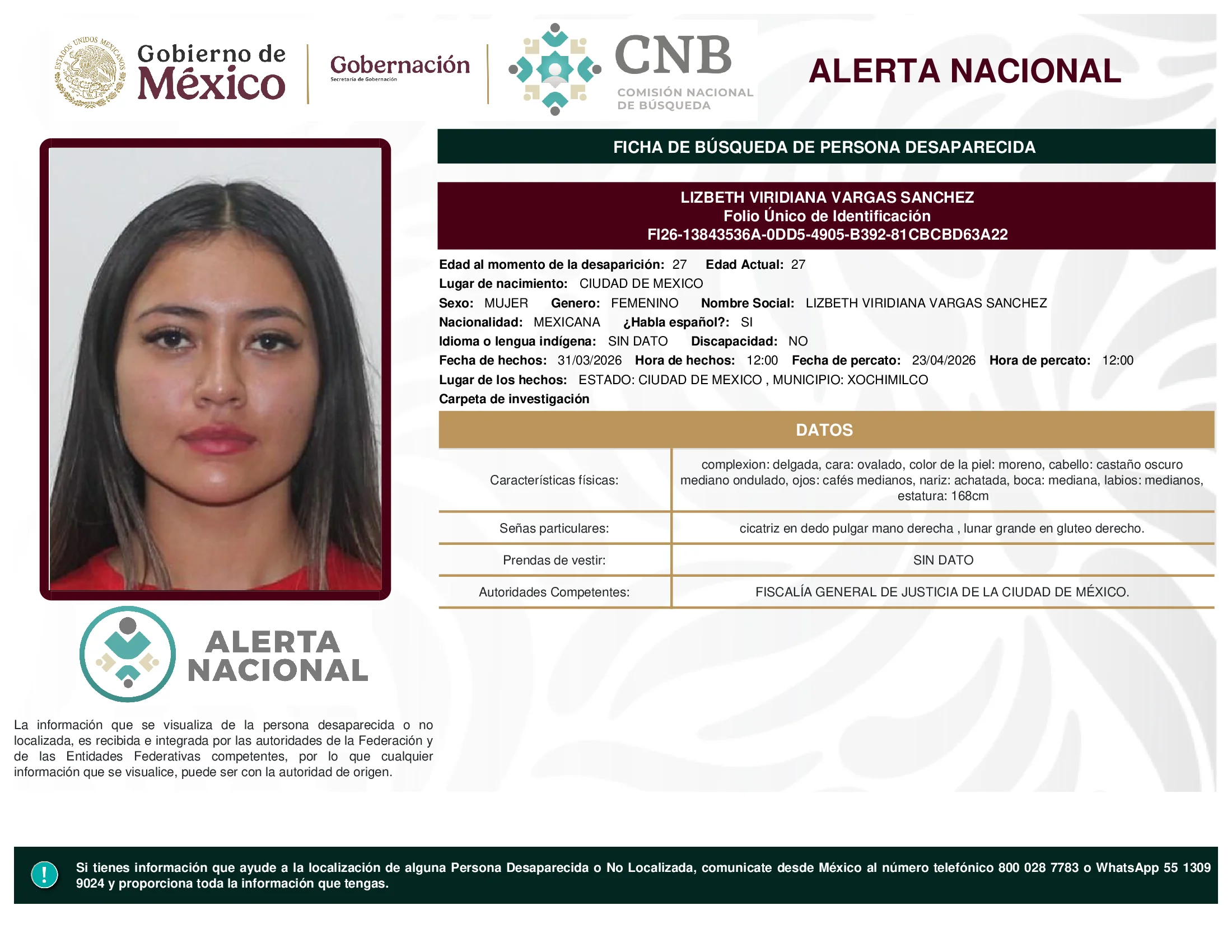 Lizbeth Viridiana Vargas Sanchez