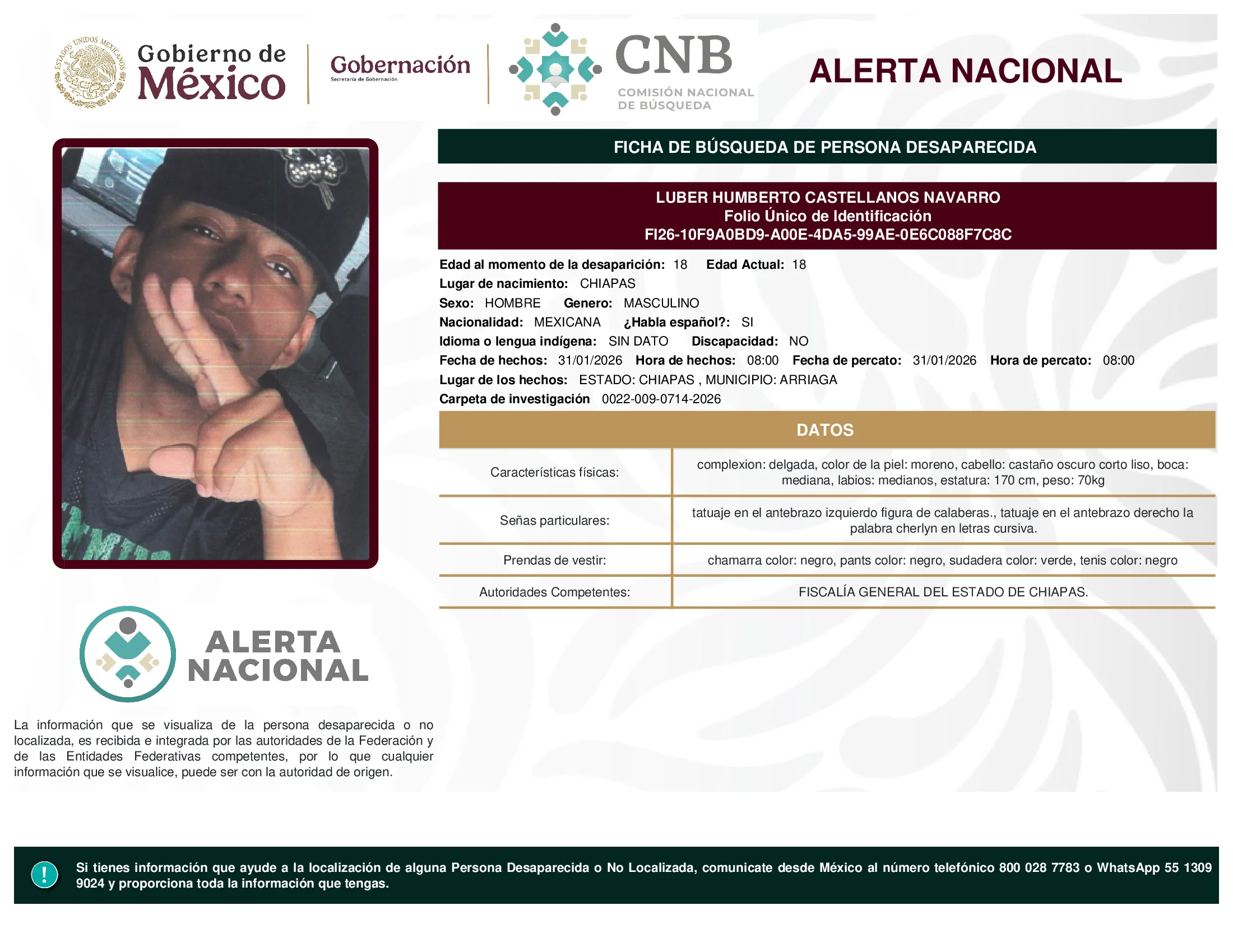 Luber Humberto Castellanos Navarro