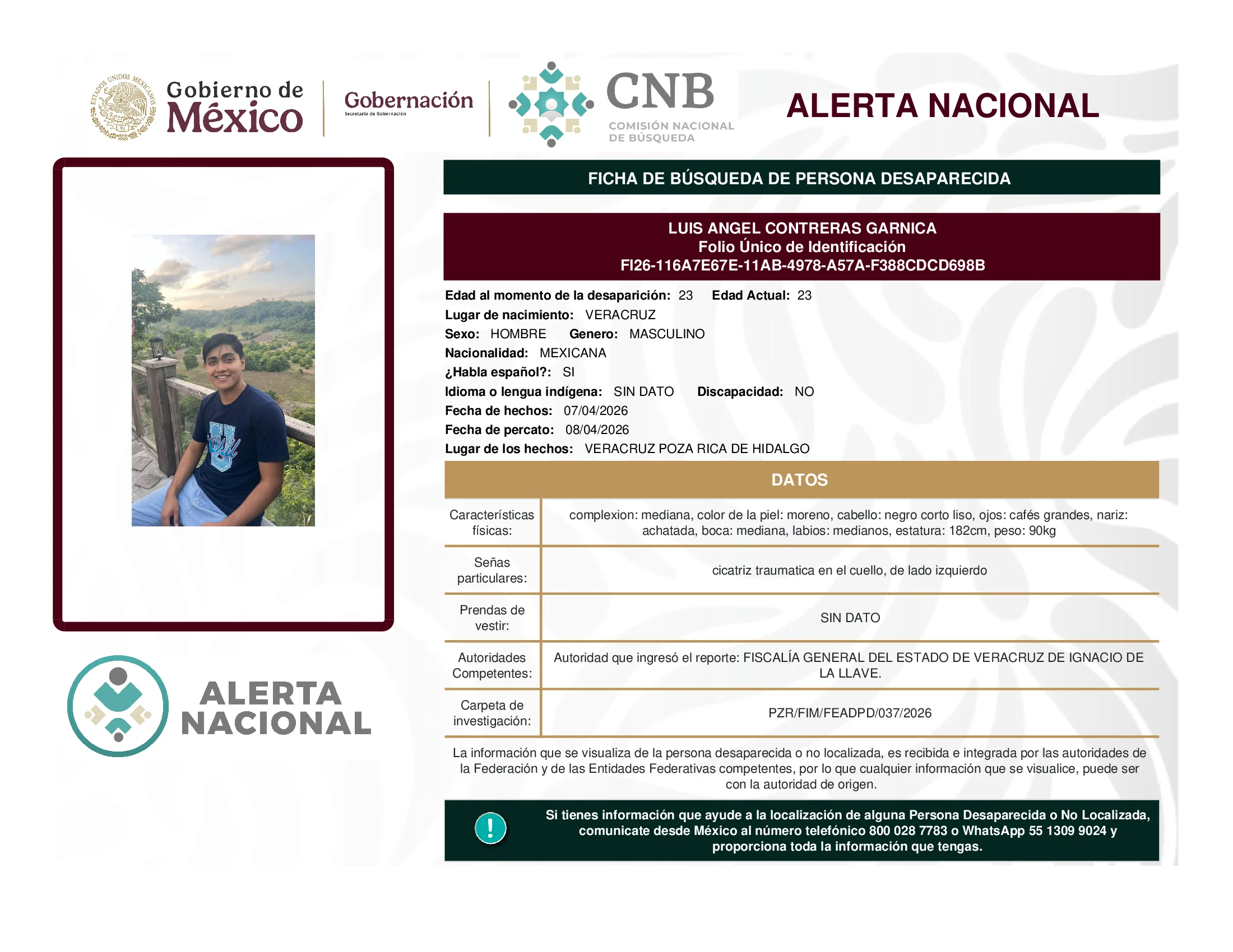 Luis Angel Contreras Garnica