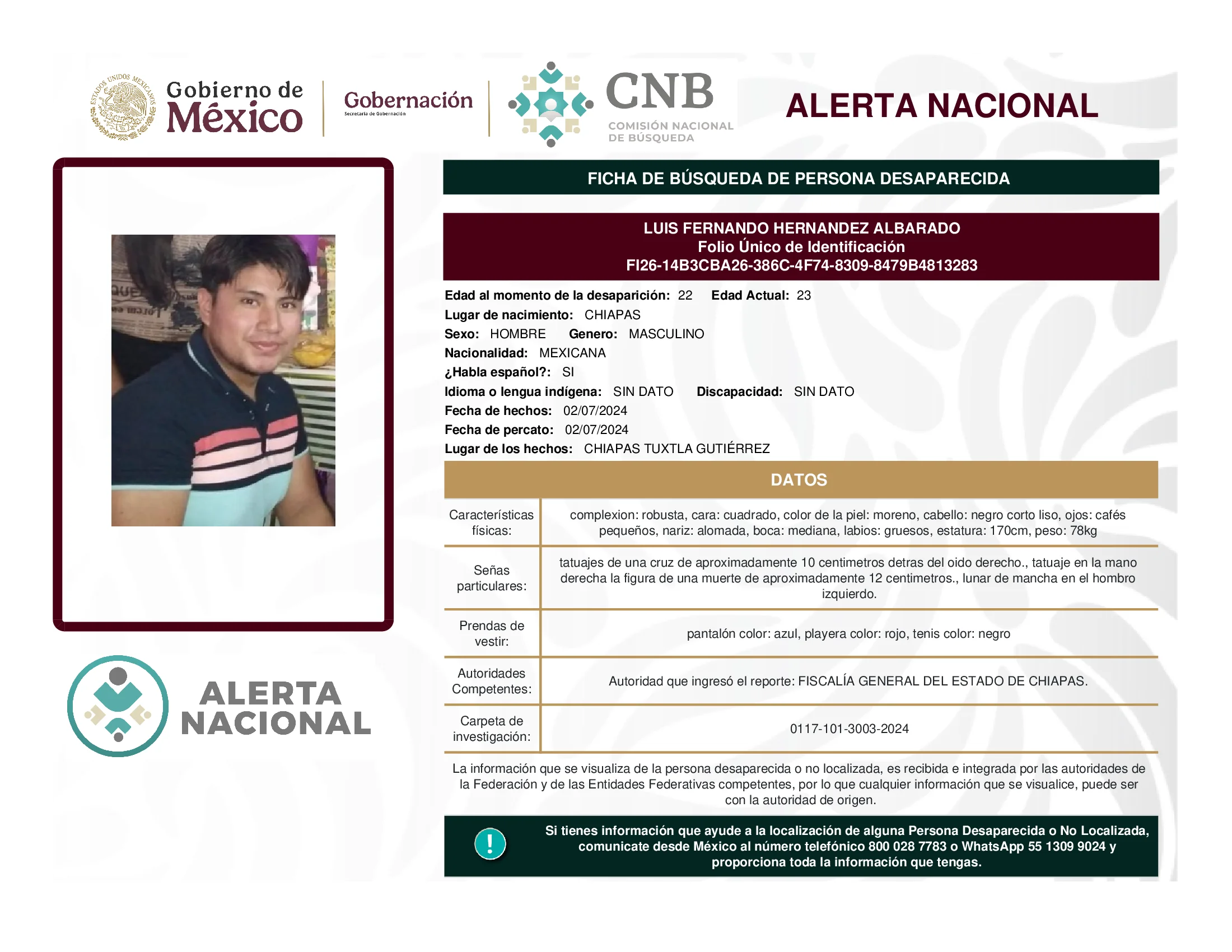 Luis Fernando Hernandez Albarado