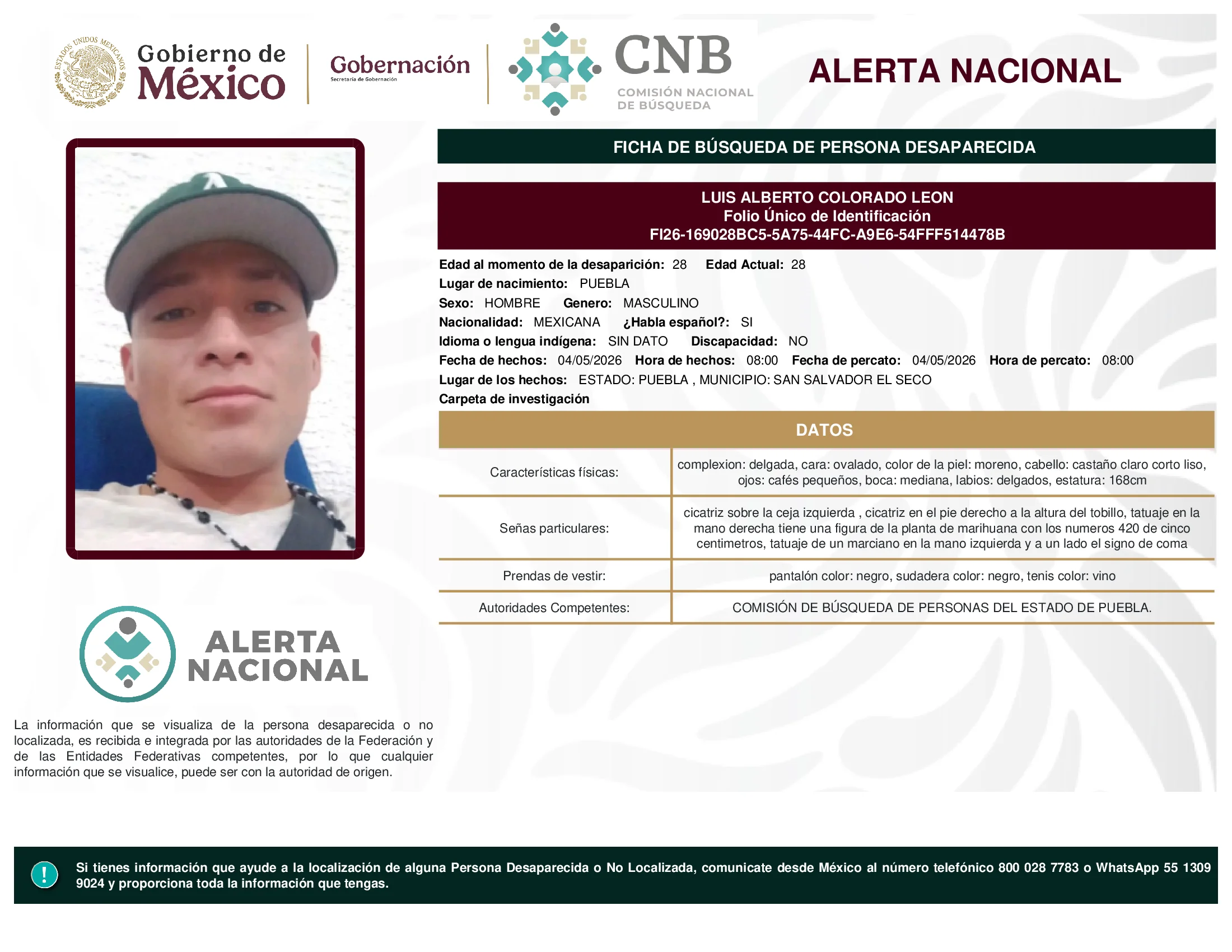 Luis Alberto Colorado Leon