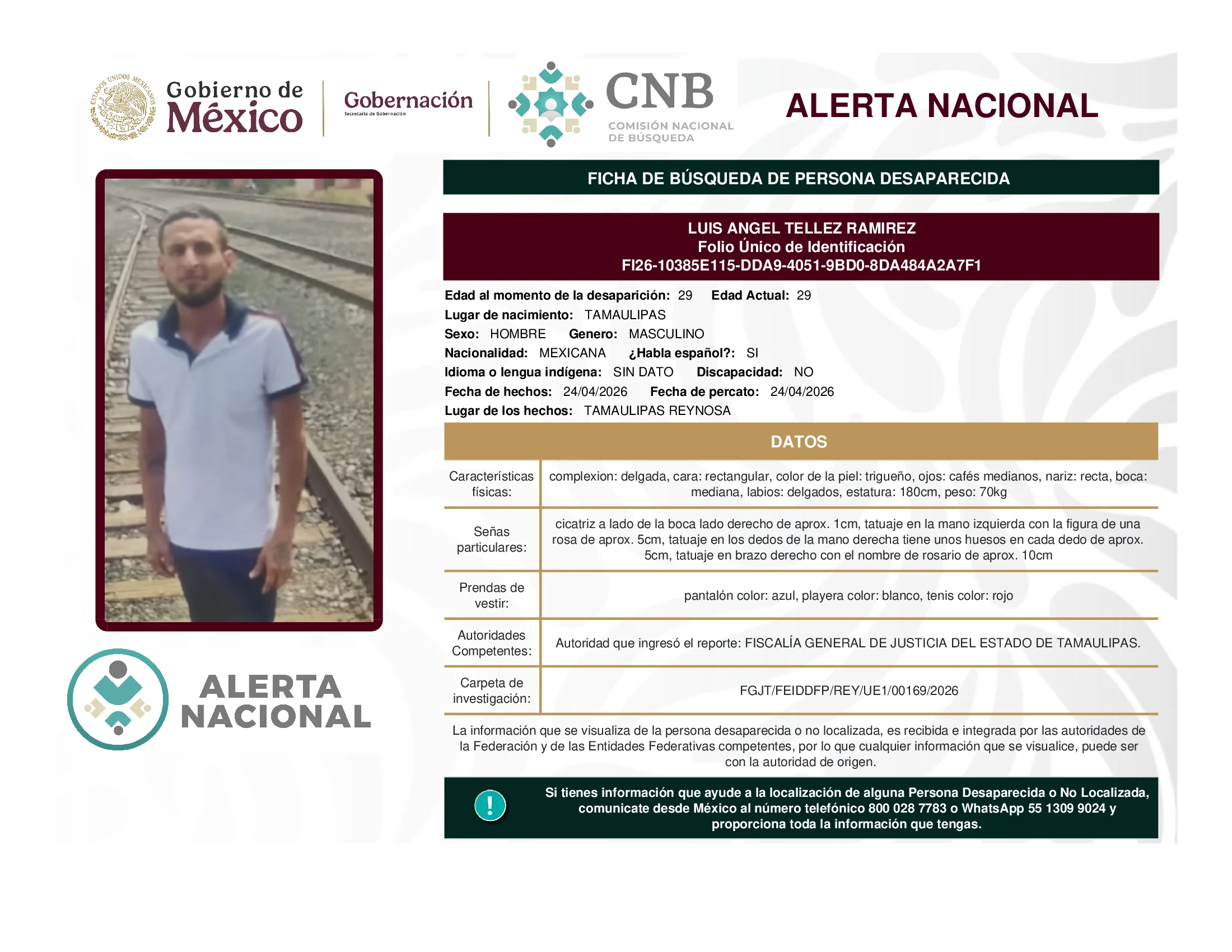 Luis Angel Tellez Ramirez