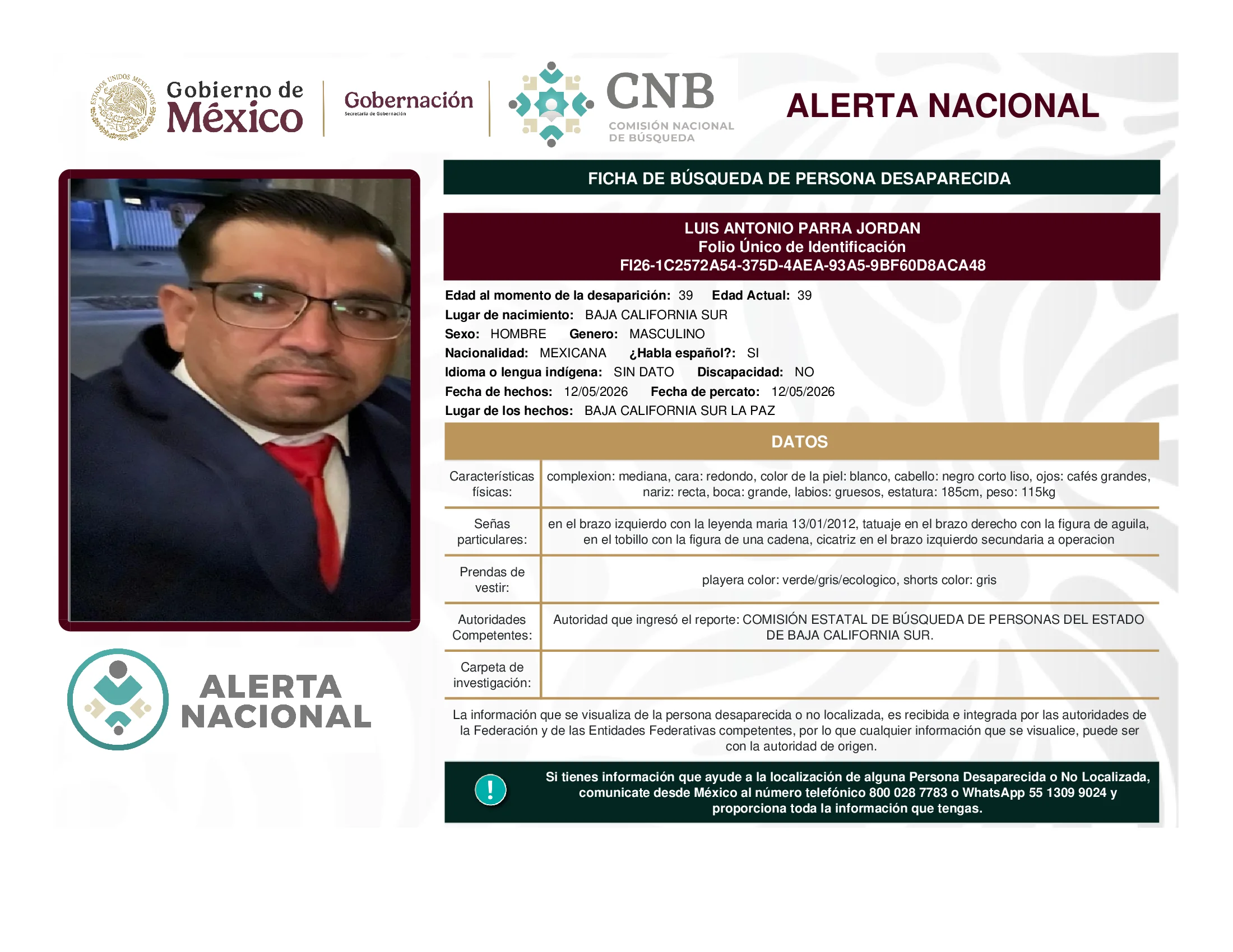 Luis Antonio Parra Jordan