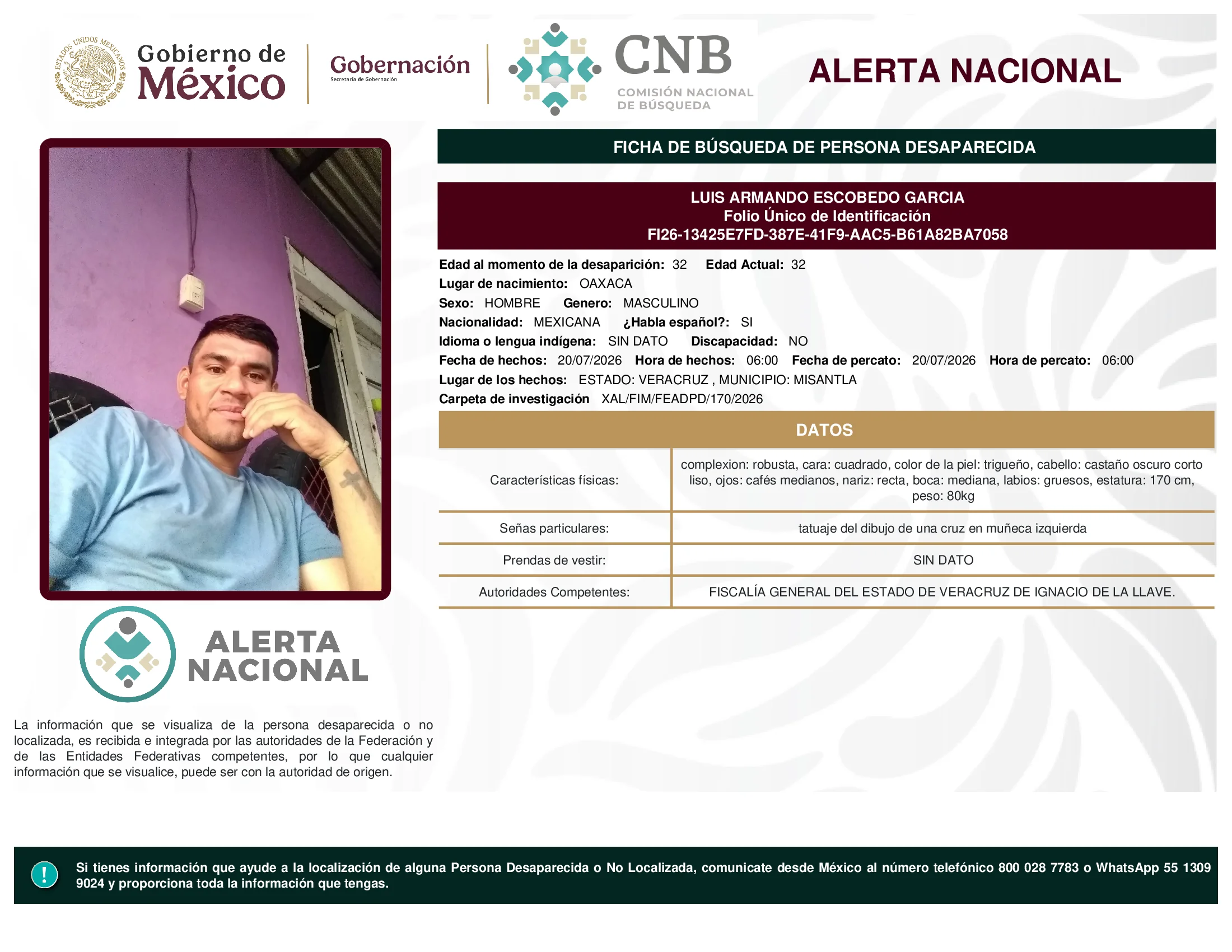 Luis Armando Escobedo Garcia