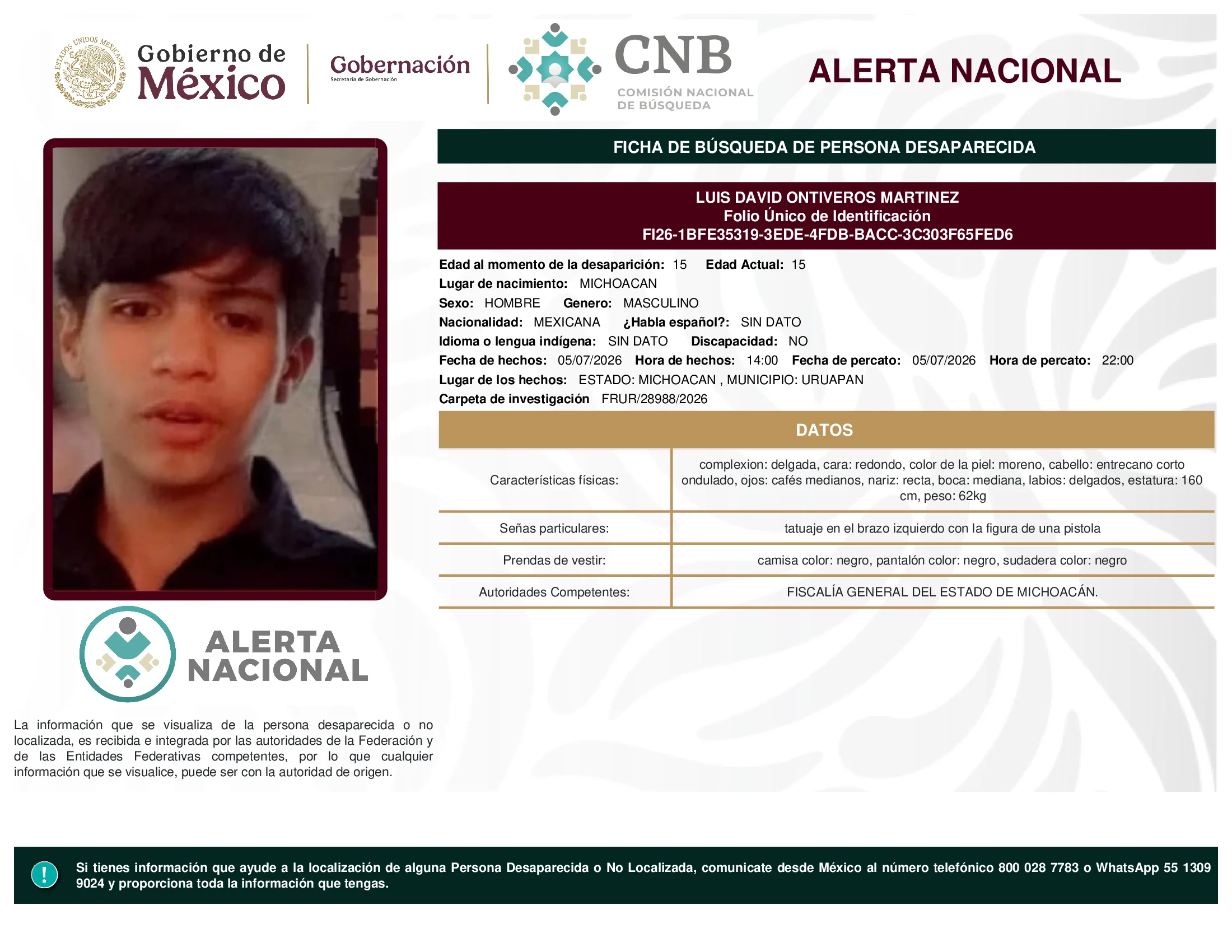 Luis David Ontiveros Martinez