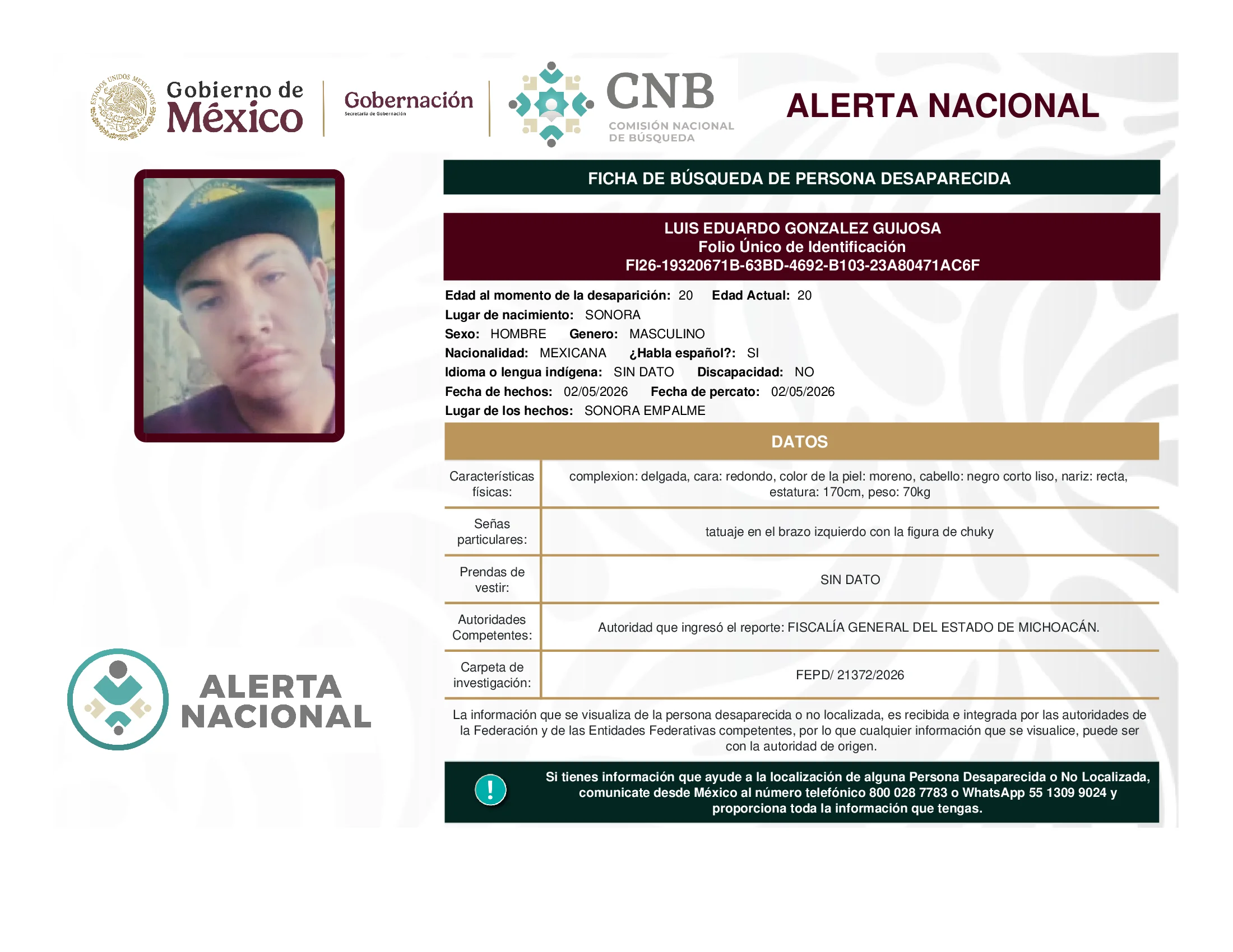 Luis Eduardo Gonzalez Guijosa