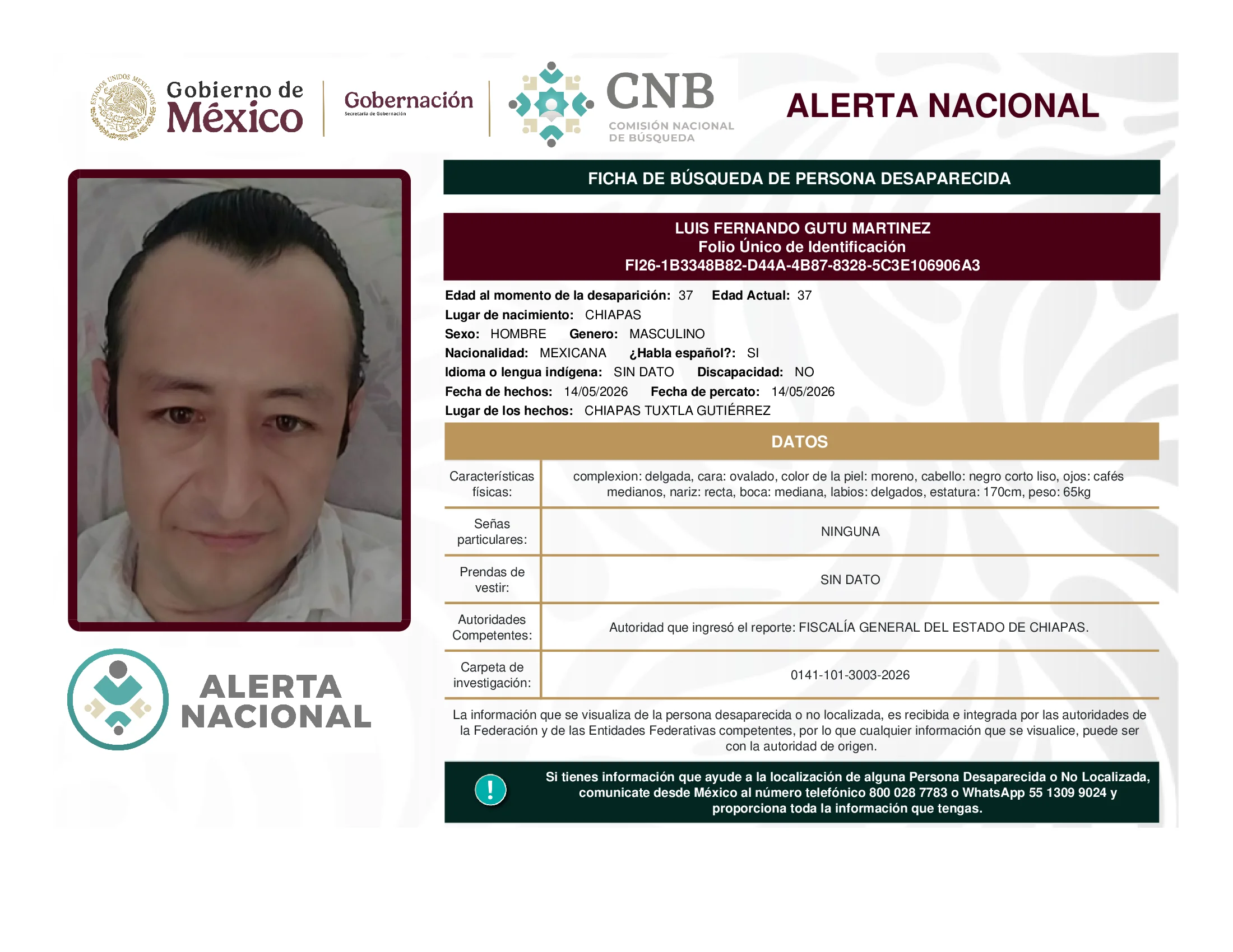 Luis Fernando Gutu Martinez