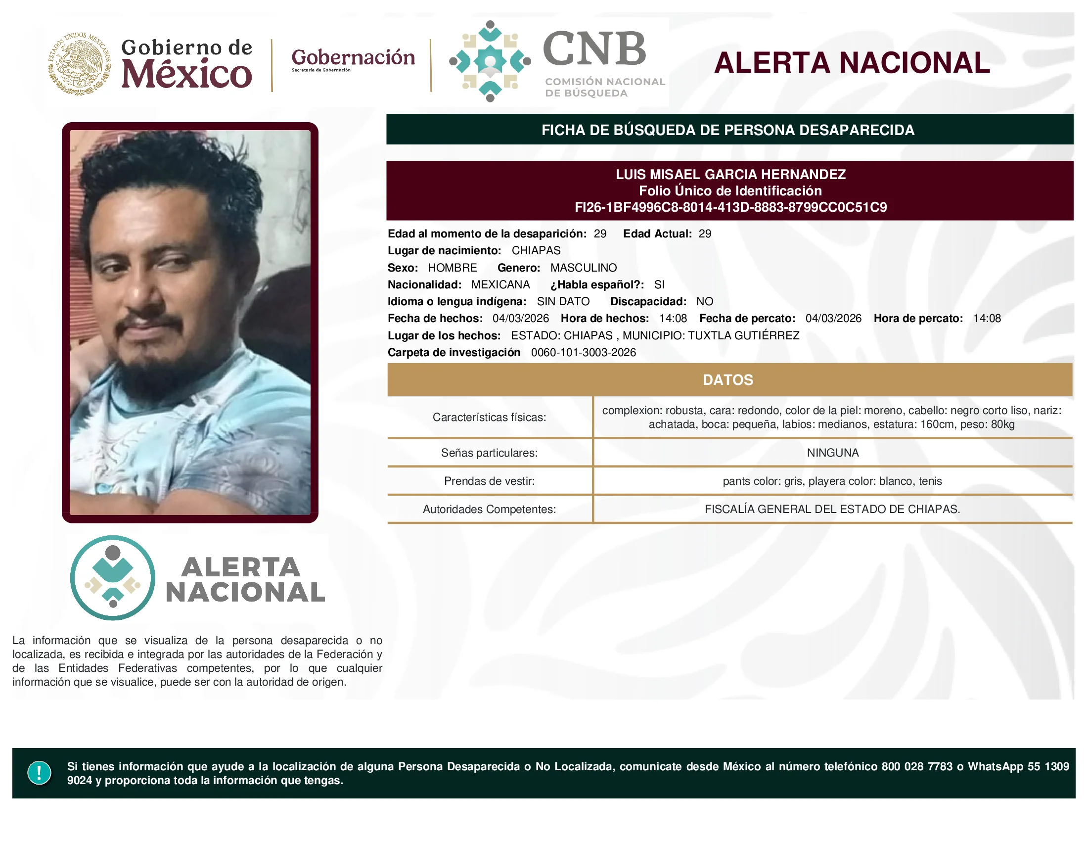 Luis Misael Garcia Hernandez