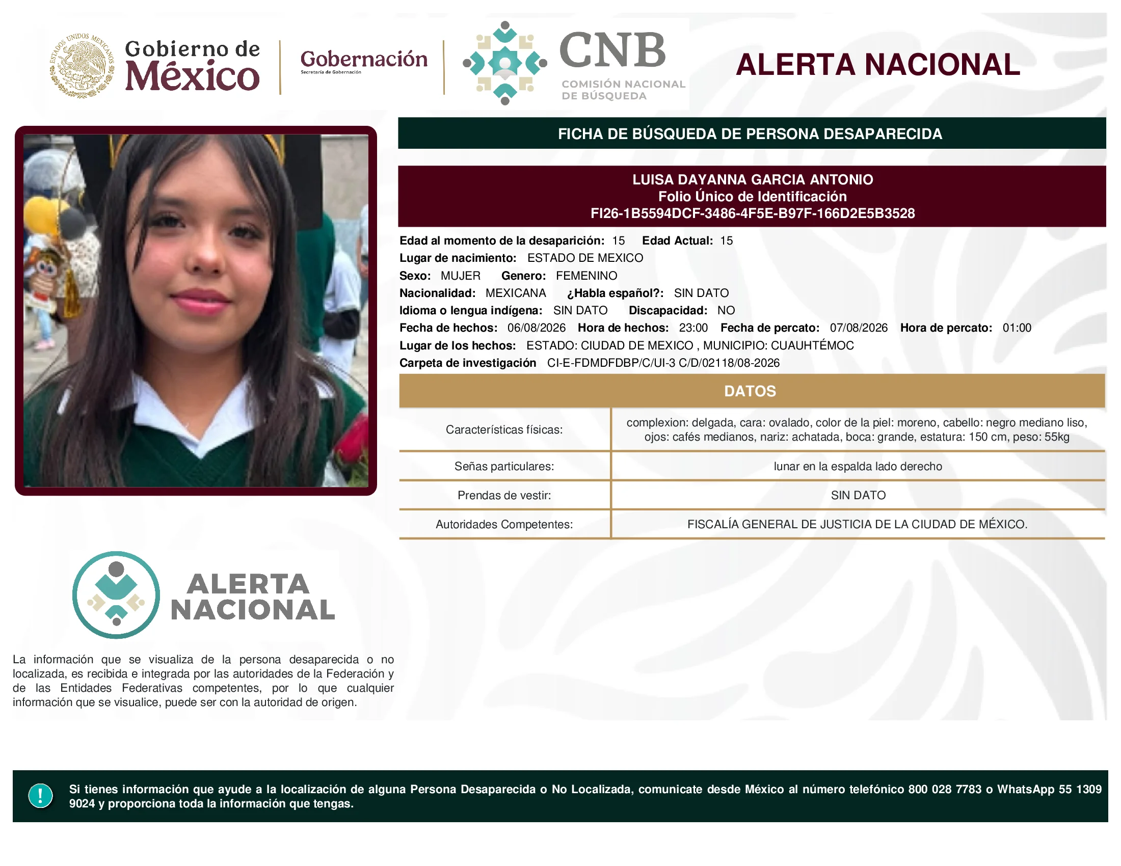 Luisa Dayanna Garcia Antonio