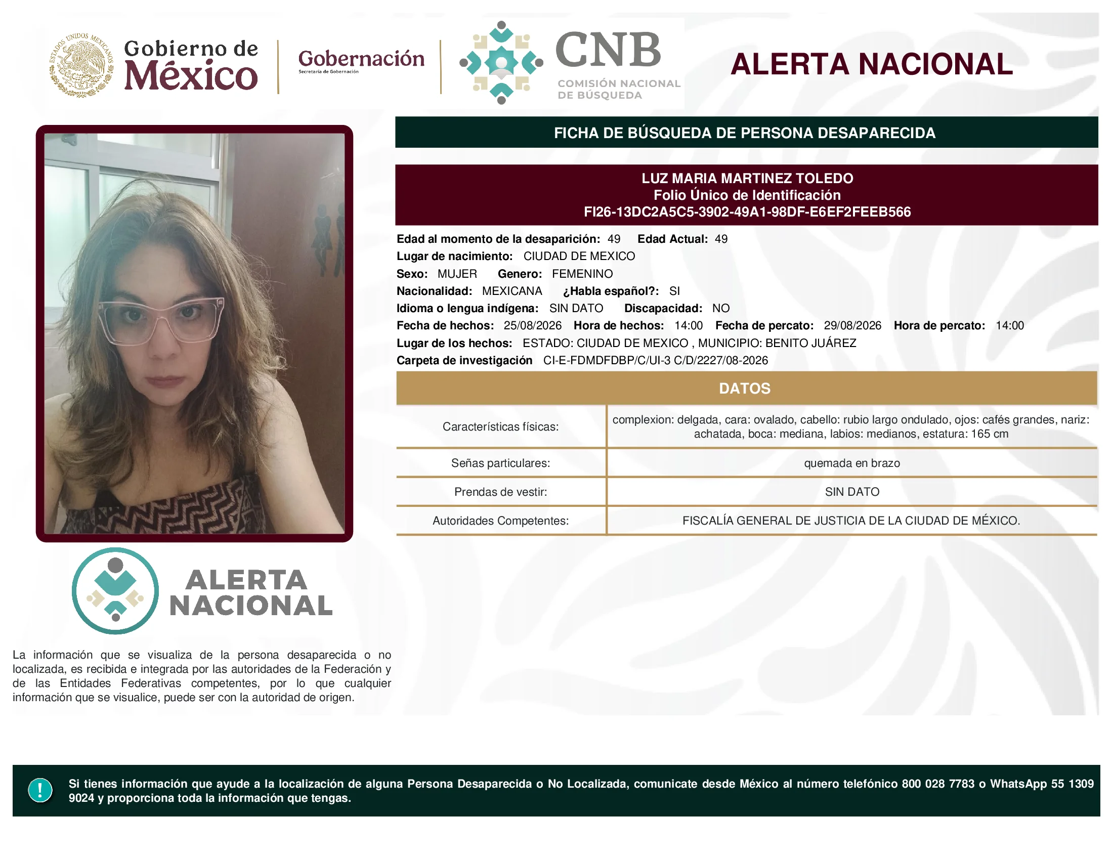Luz Maria Martinez Toledo