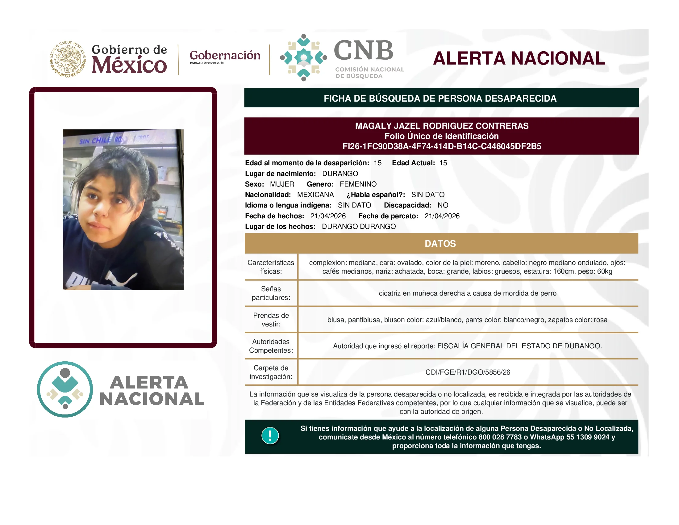 Magaly Jazel Rodriguez Contreras