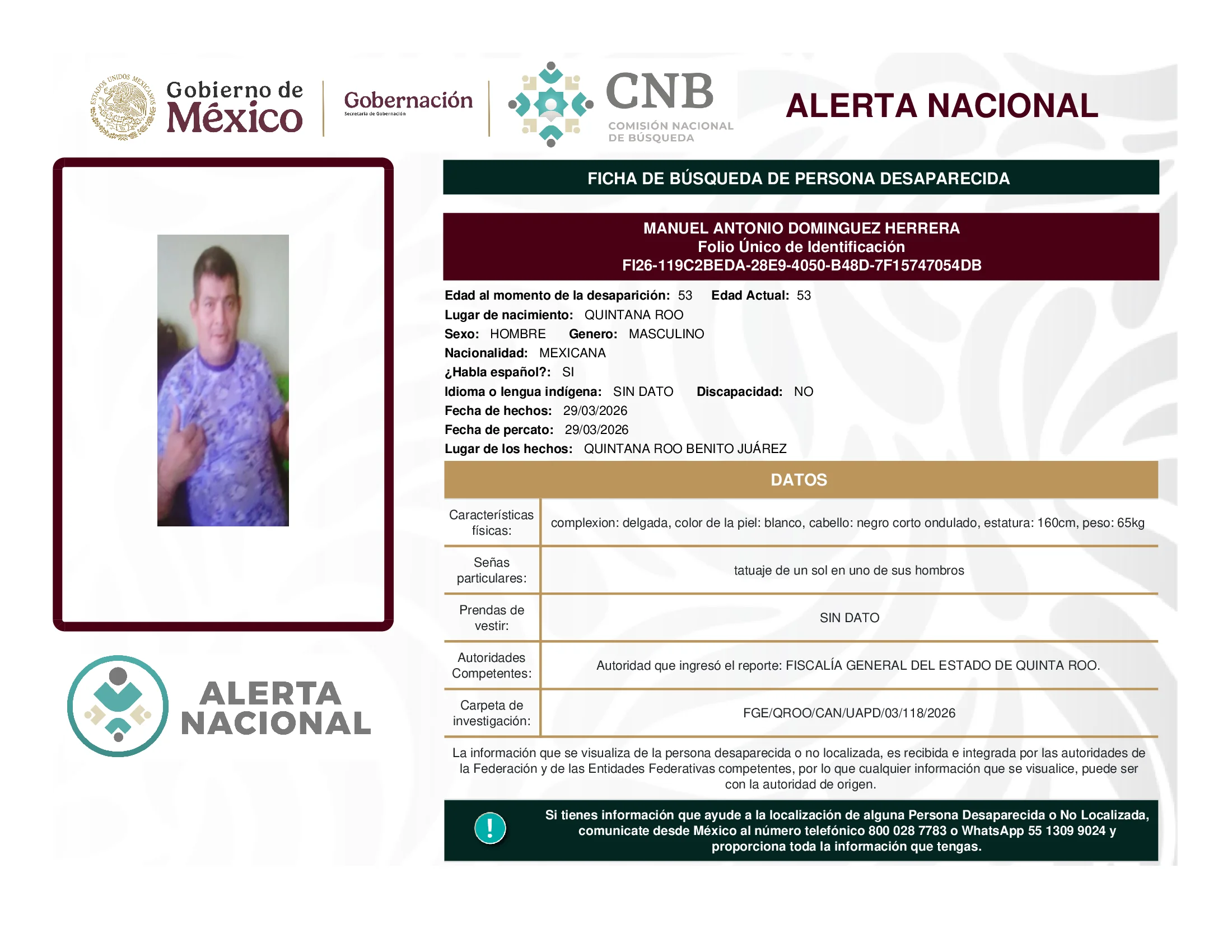 Manuel Antonio Dominguez Herrera